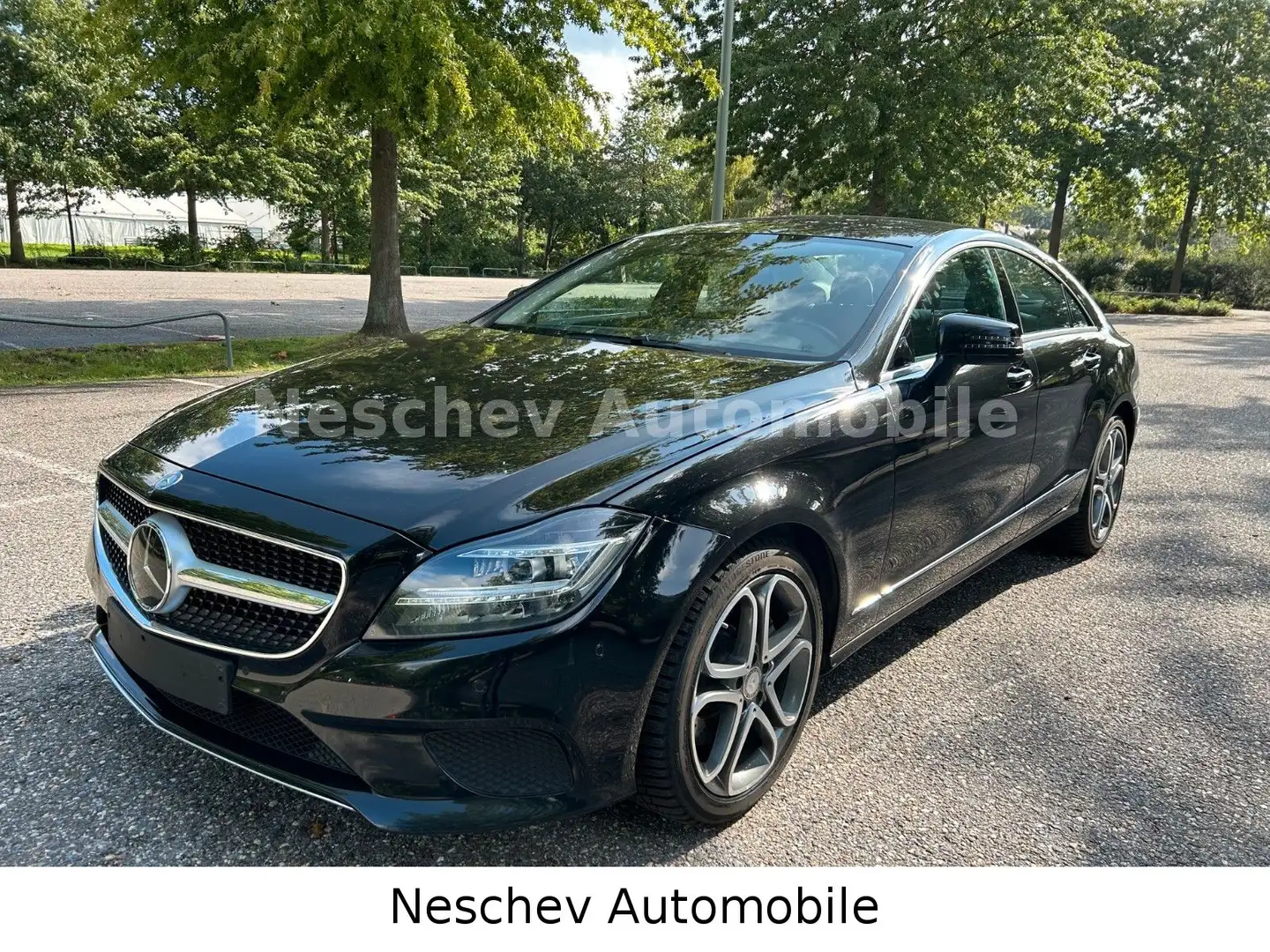 Mercedes-Benz CLS 350 d Coupe Sport P/Distronic/Comand/LED/18 Noir - 2
