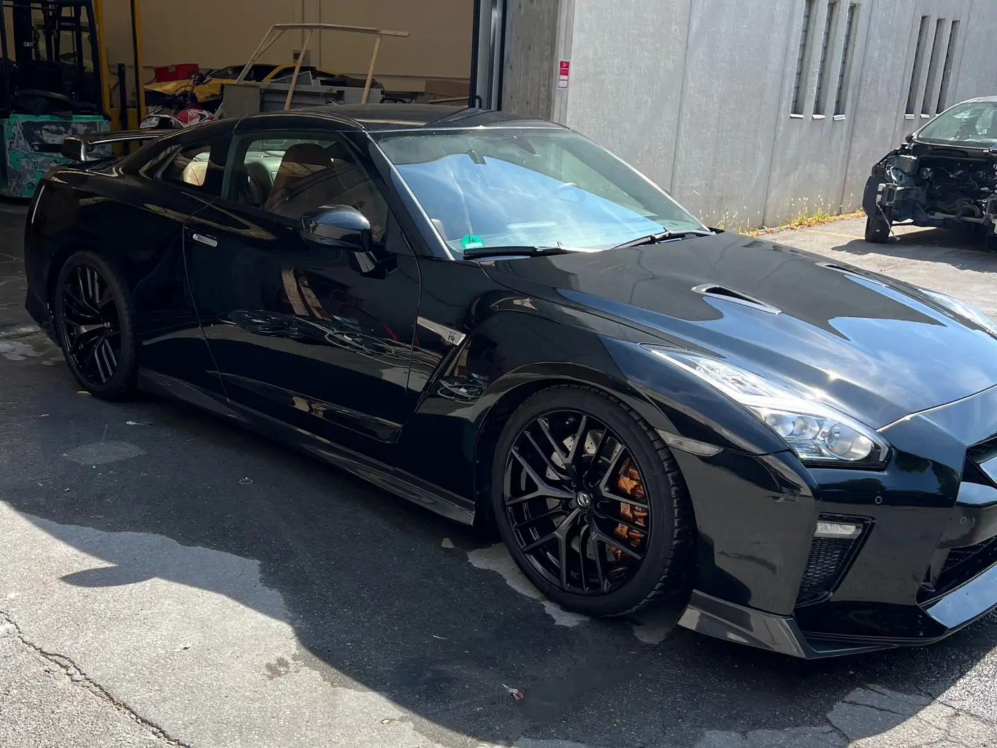 Nissan GT-R GT-R 3.8 V6 Black 570cv auto my18 Černá - 2
