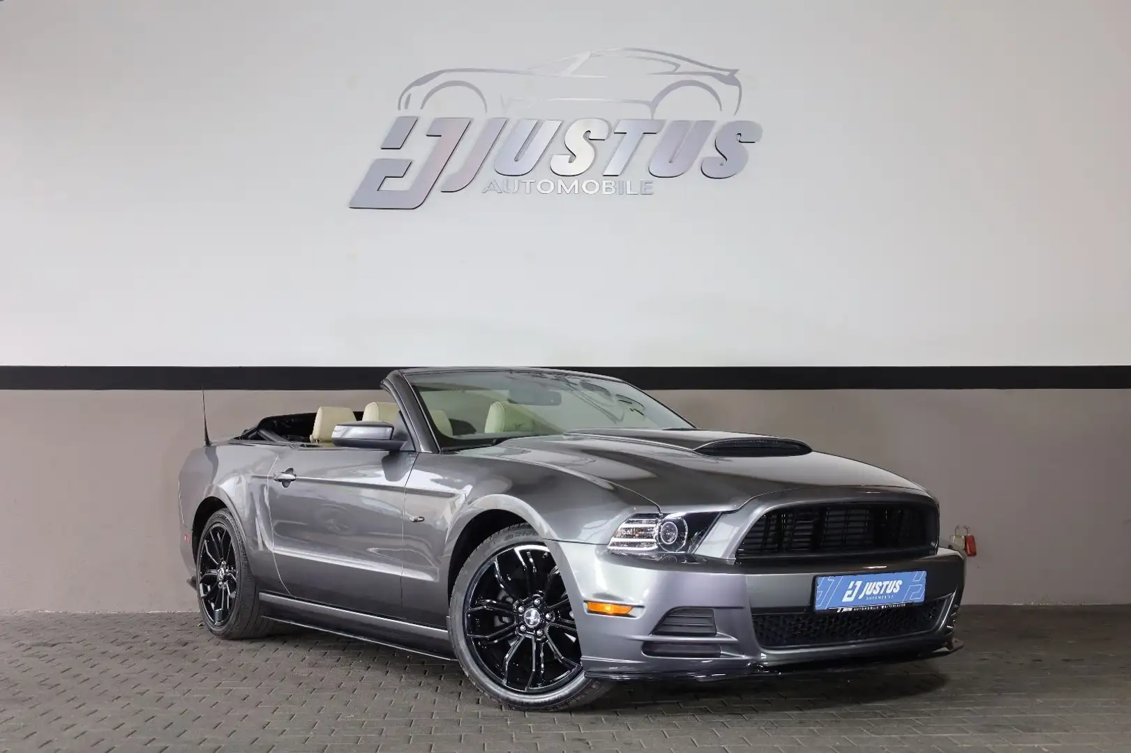 Ford Mustang 3.7 V6/KAMERA/SHZ/TEMPOMAT/KLIMA/R19 Gris - 1