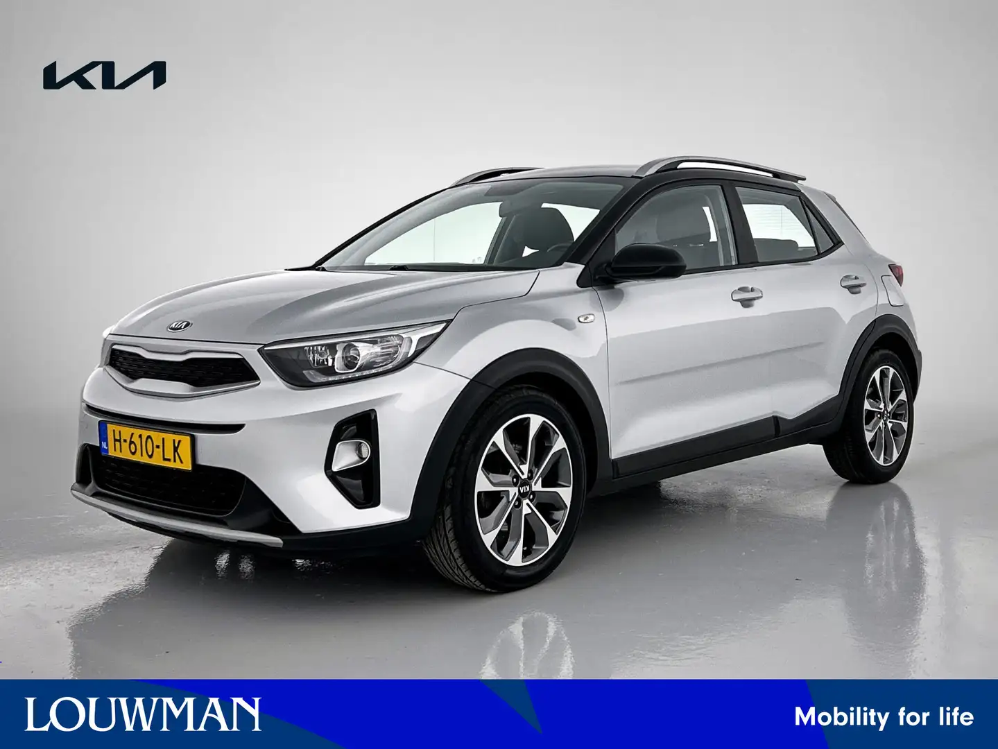 Kia Stonic 1.0 T-GDi MHEV DynamicLine | 119PK | 1e eigenaar | Grijs - 1