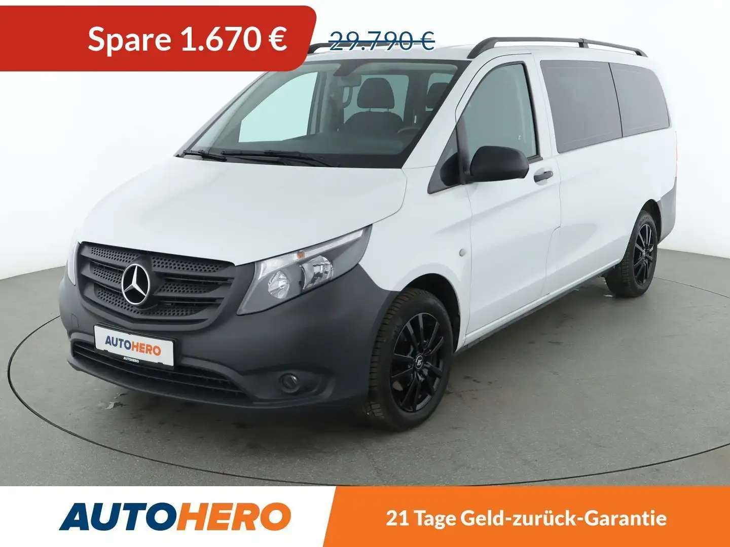 Mercedes-Benz Vito 114 CDI Pro lang Aut.*TEMPO*KLIMA*ALU* Gris - 1