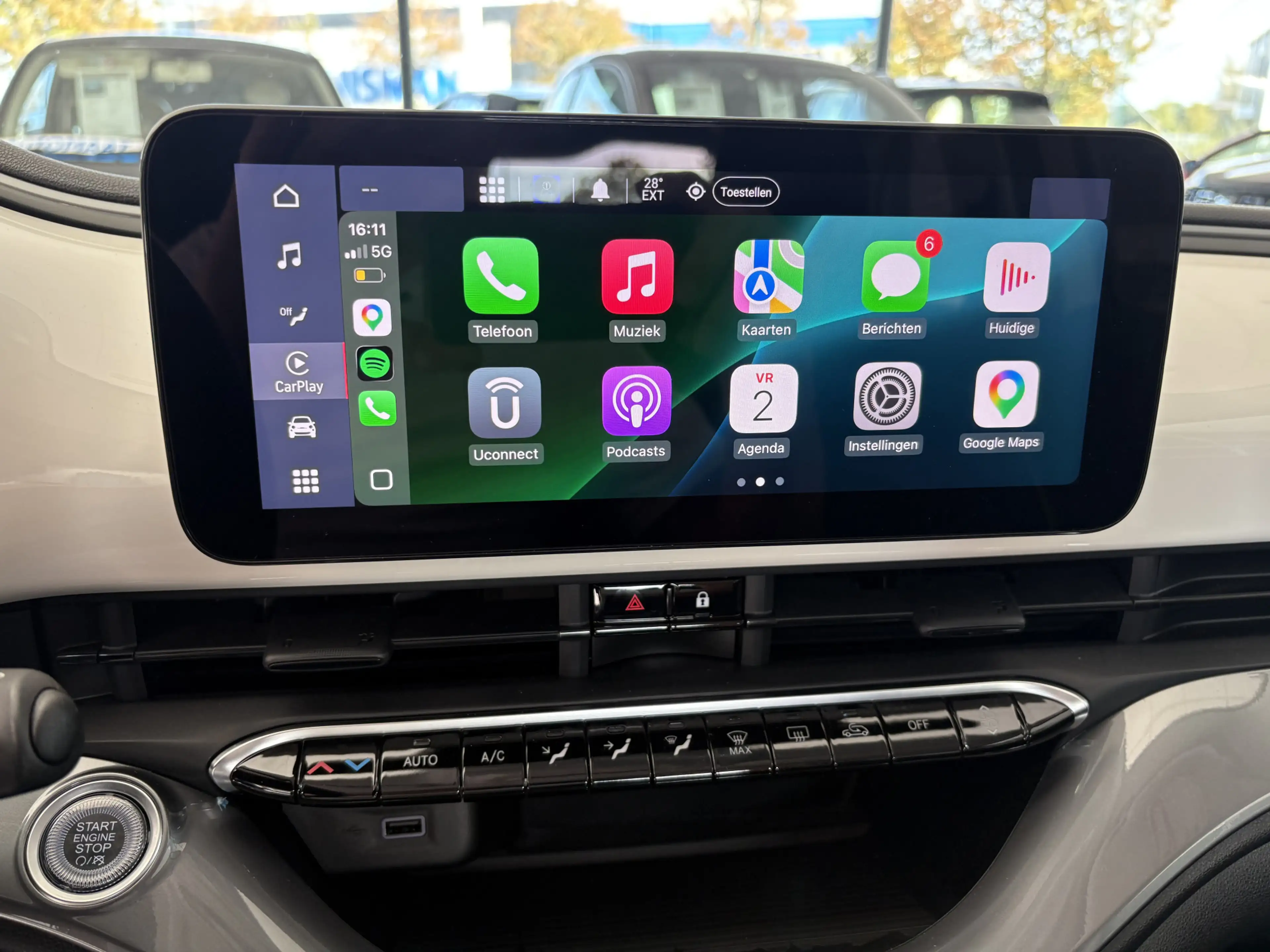 Fiat 500 Icon 42 kWh Airco - Apple carplay - Bluetooth - Cr — photo 9