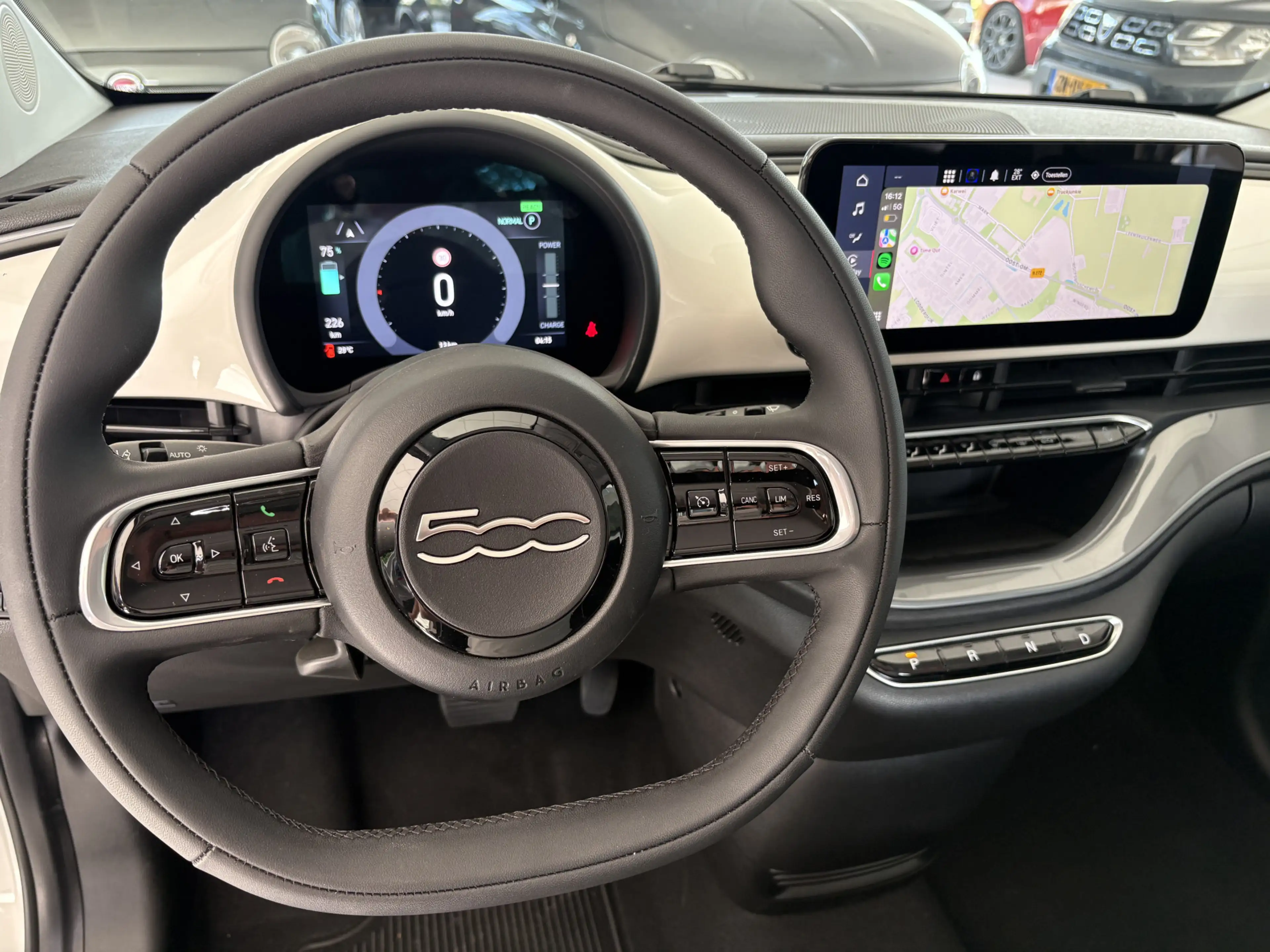 Fiat 500 Icon 42 kWh Airco - Apple carplay - Bluetooth - Cr — photo 12