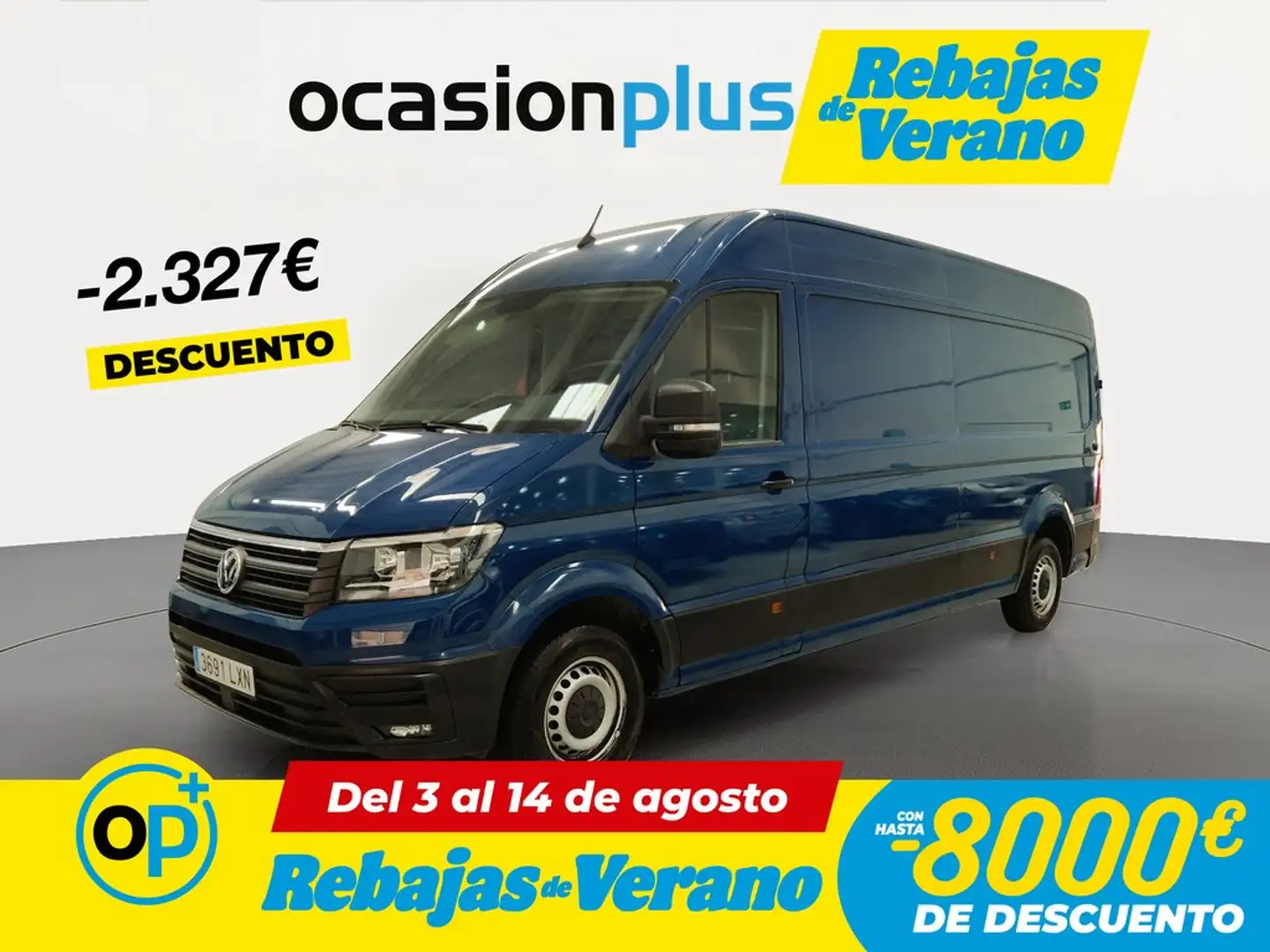 Volkswagen Crafter Furgón 2.0TDI SCR 35 BL L4H3 103kW Azul - 1
