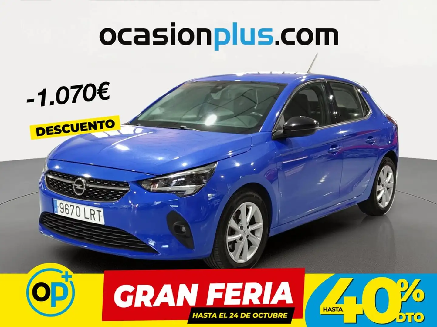 Opel Corsa 1.2T XHT S/S Elegance AT8 100 Azul - 1