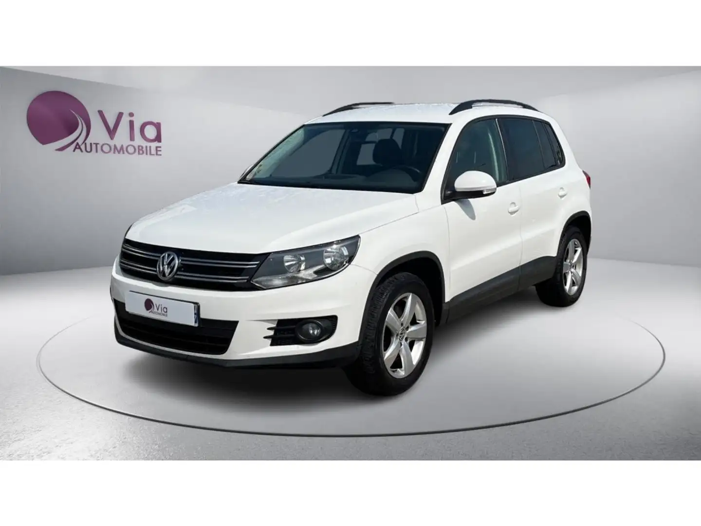 Volkswagen Tiguan 2.0 TDI 110  Business - 1ERE MAIN - ENTRETIEN COMP Blanc - 1