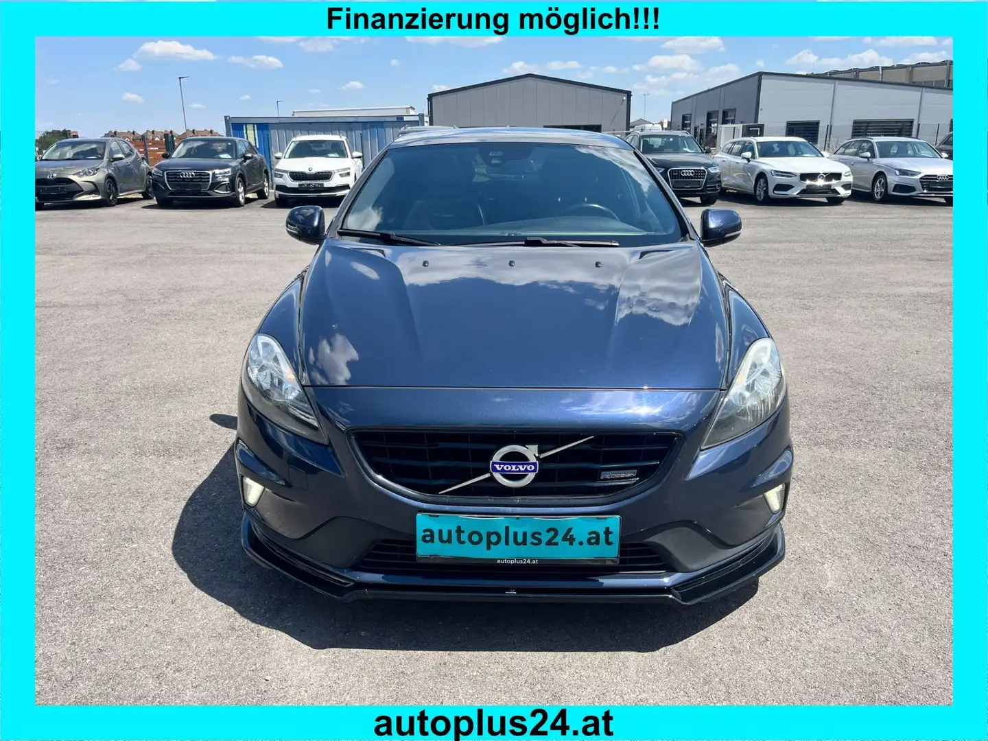 Volvo V40 D2 R-Design *Leder/Panorama Blau - 2