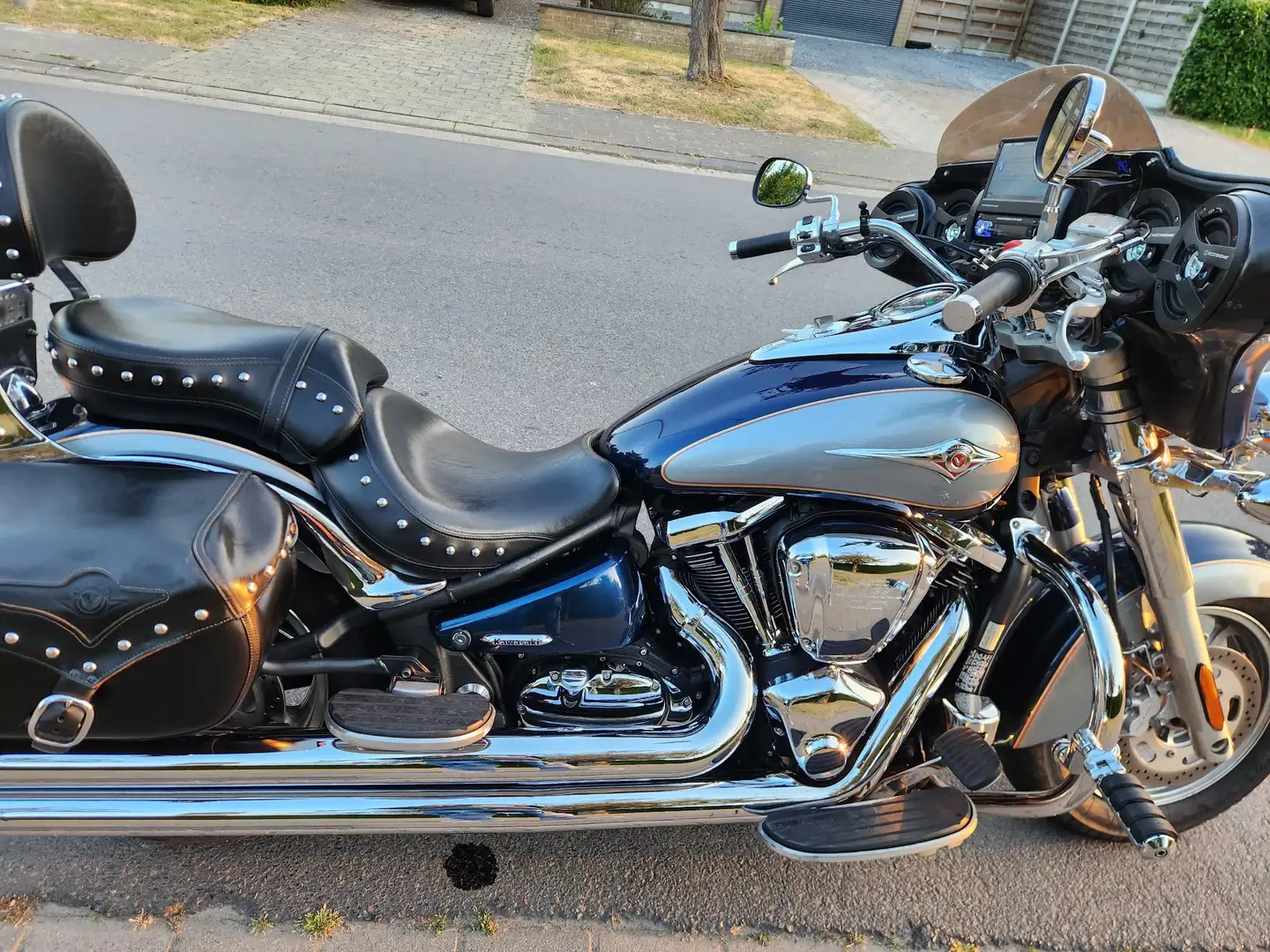 Kawasaki VN 2000 Azul - 1