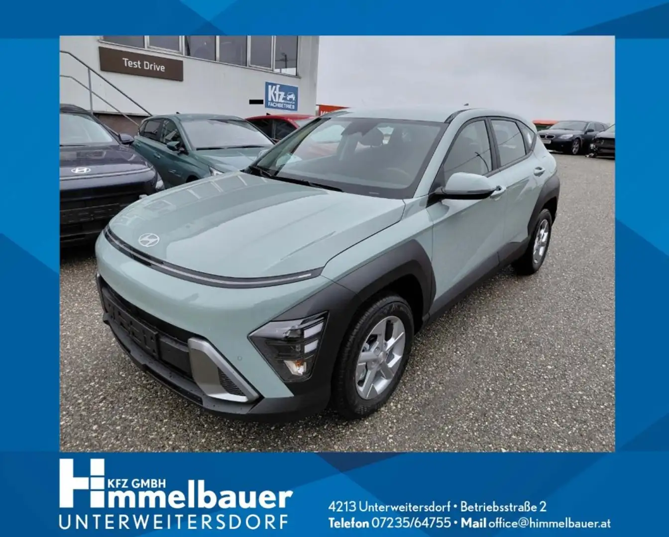 Hyundai KONA (SX2) Smart Line 1.0 TGDI 2WD k6bs1 Grün - 1