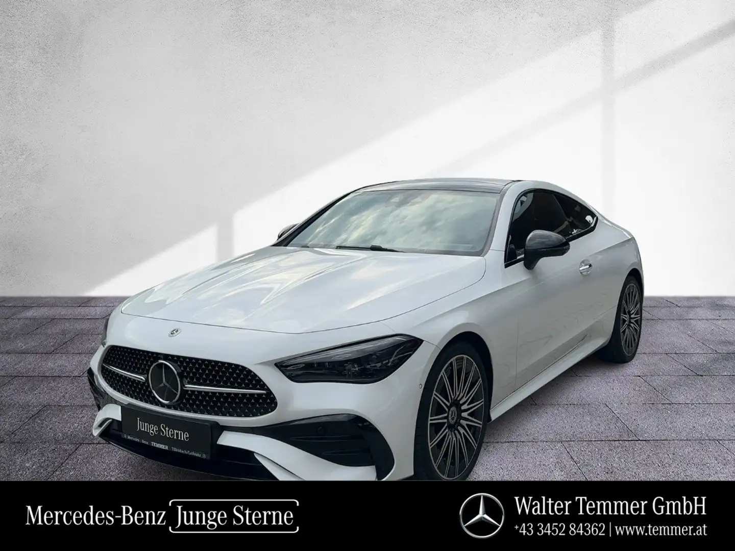 Mercedes-Benz CLE 450 4M Coupé AMG-Line Pano Night NP € 112.200 Biały - 1