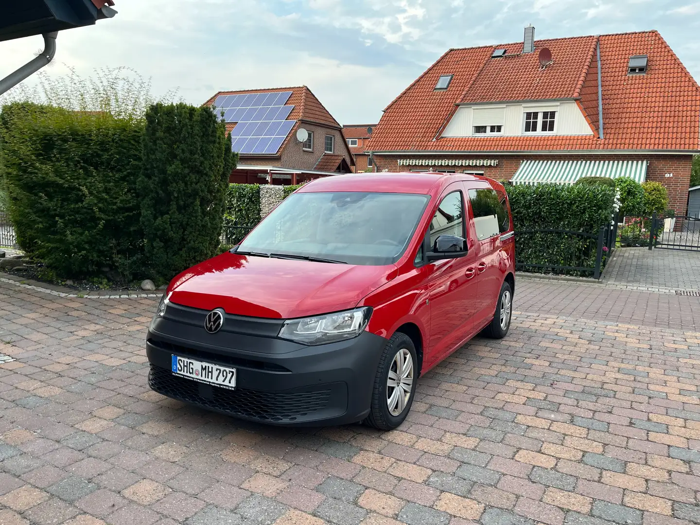 Volkswagen Caddy Trendline Rot - 2