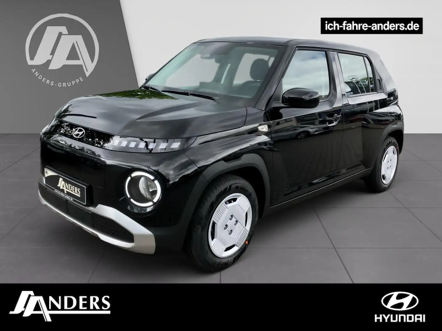 Hyundai Inster EV MY25 49 kWh SELECT +Navi+Kamera+Tempo Schwarz - 1