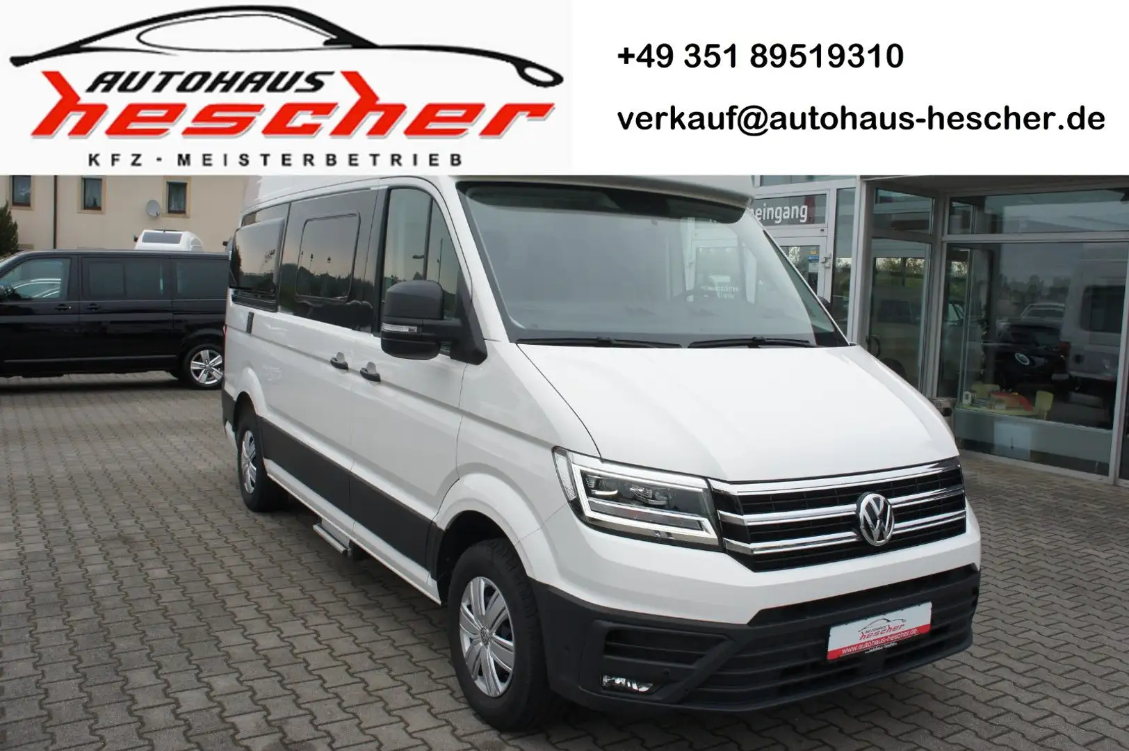 Volkswagen Crafter Grand California 600 FWD*LED*SOLAR*NAVI* Wit - 1