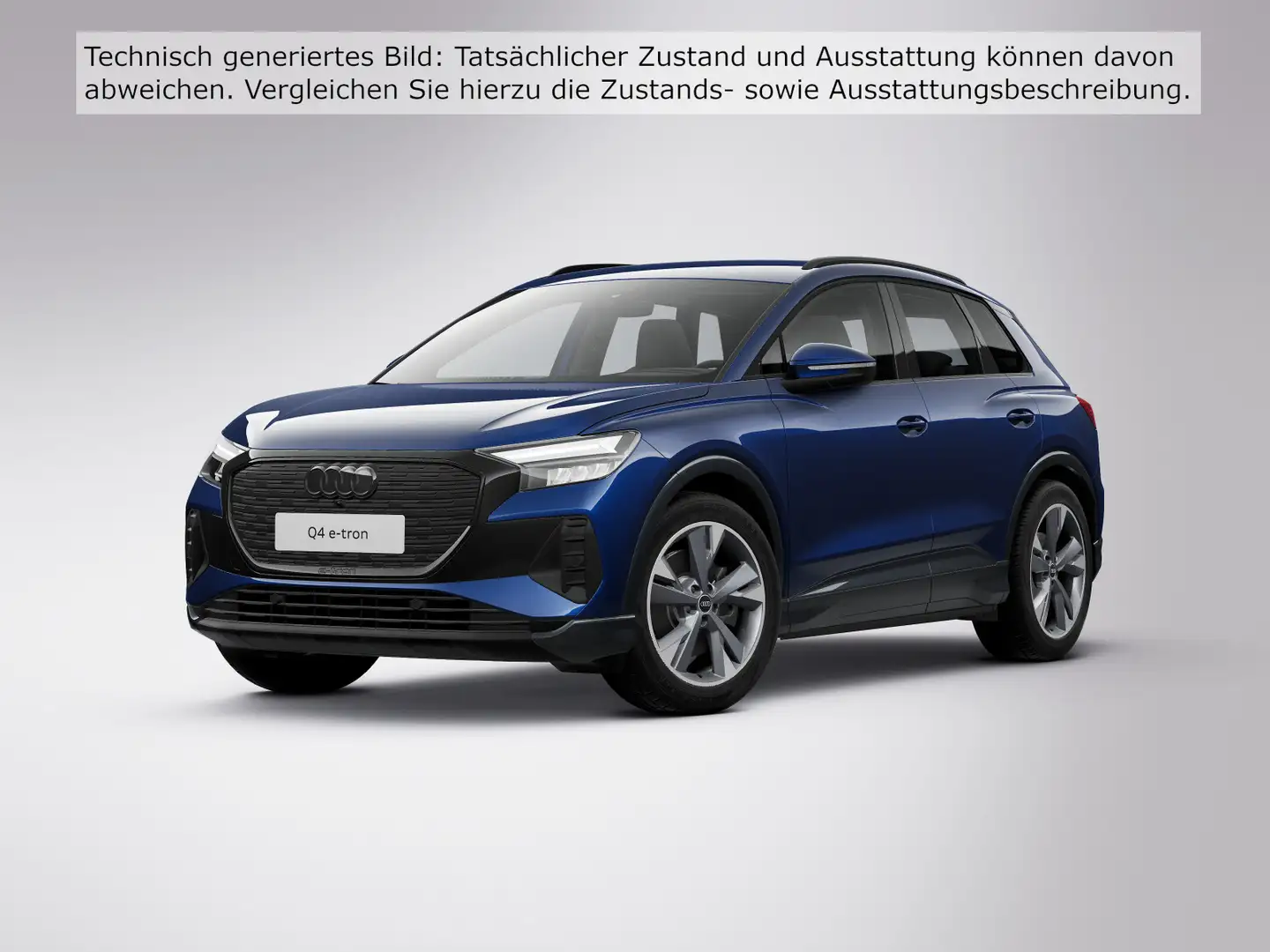Audi Q4 e-tron Q4 45 e-tron Navi Wärmep. HeadUp ACC Smartphone Blau - 2