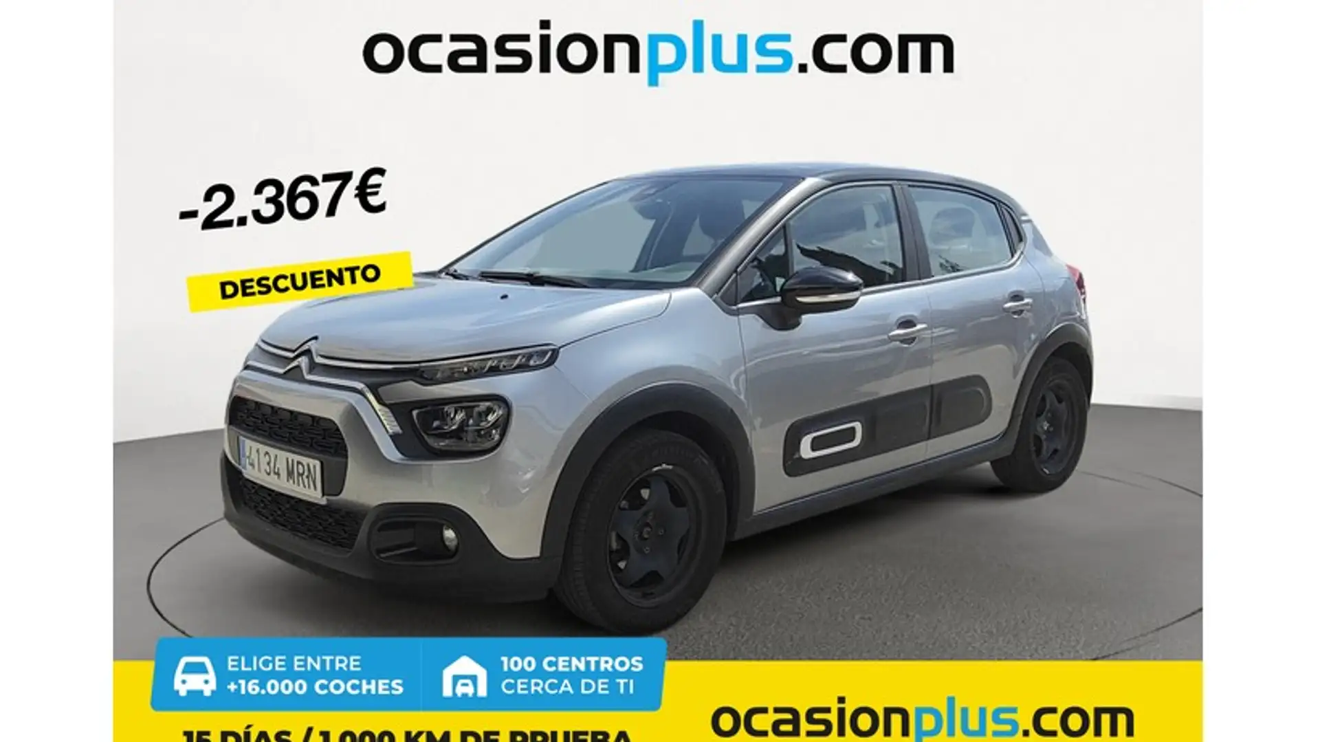 Citroen C3 1.2 PureTech S&S Plus 83 Plateado - 1