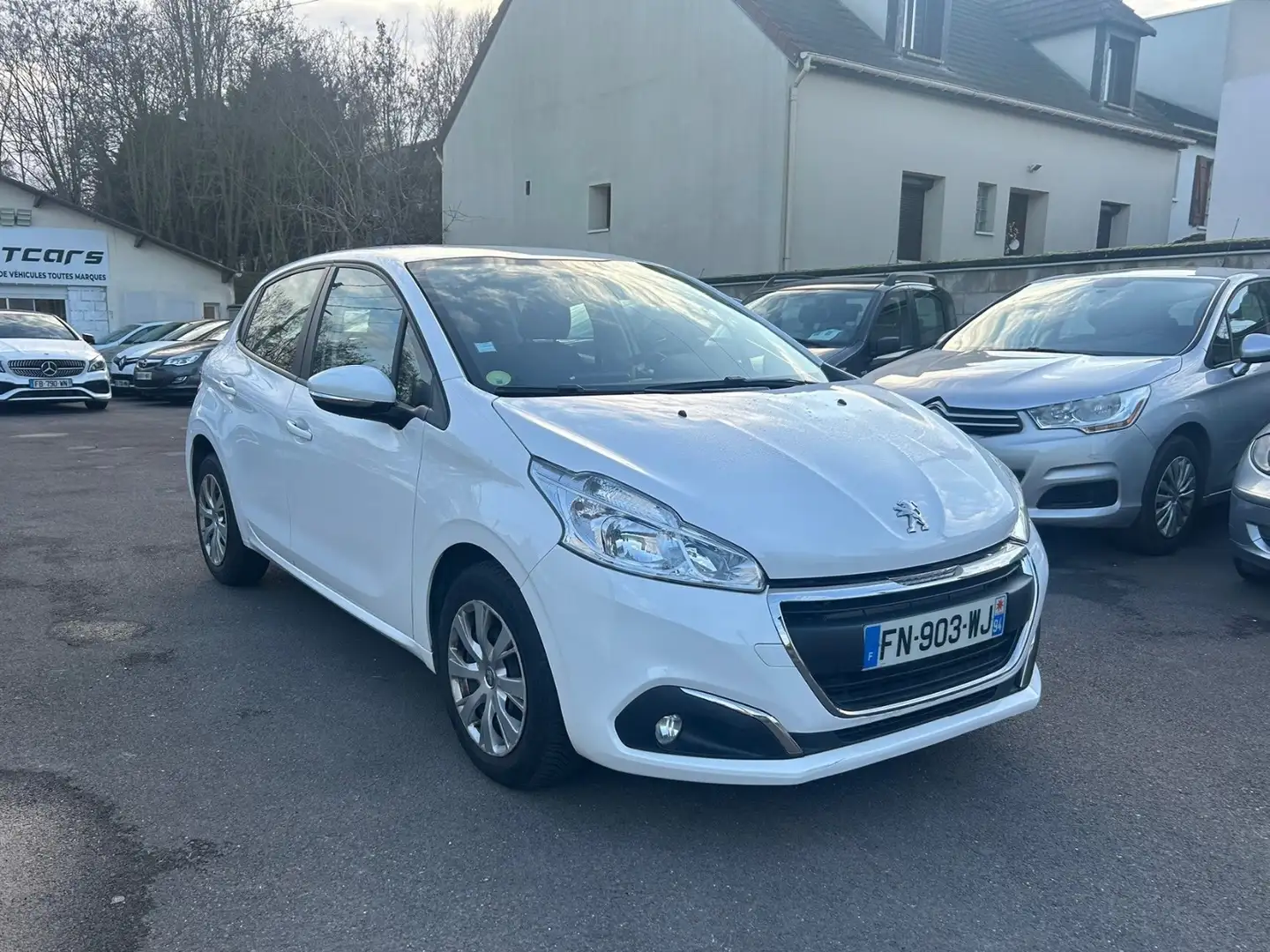 Peugeot 208 208 BlueHDi 100ch S\u0026amp;S BVM5 Active Gris - 2