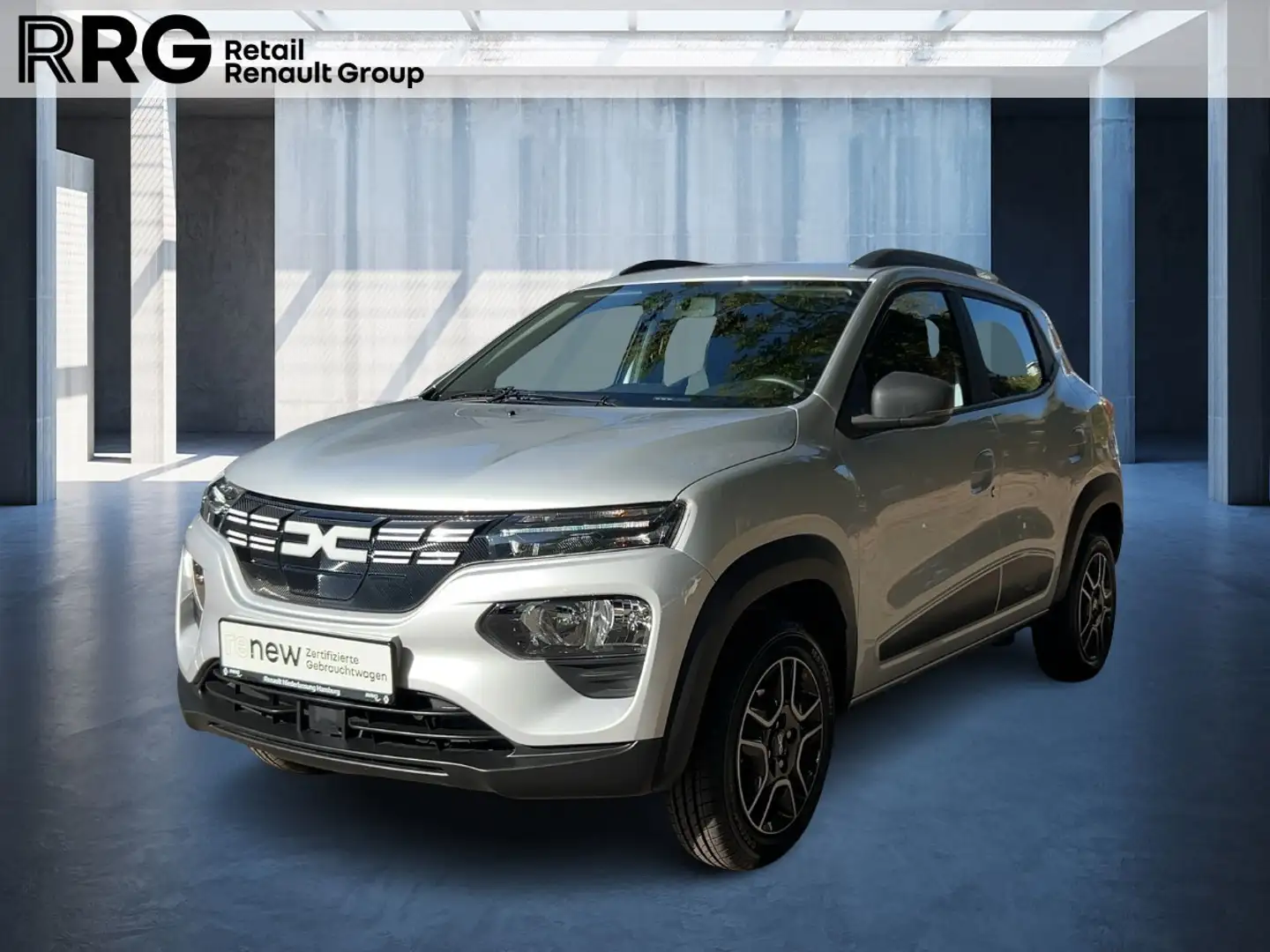 Dacia Spring Essential ELECTRIC 45 Rückfahrkamera PDC KLIMA ABS ESP ZV Zilver - 1