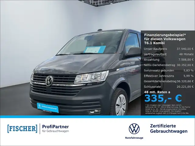 Volkswagen T6.1 Kombi 2.0TDI DSG lang LR SHZ GRA PDC vorn & hinten Klima