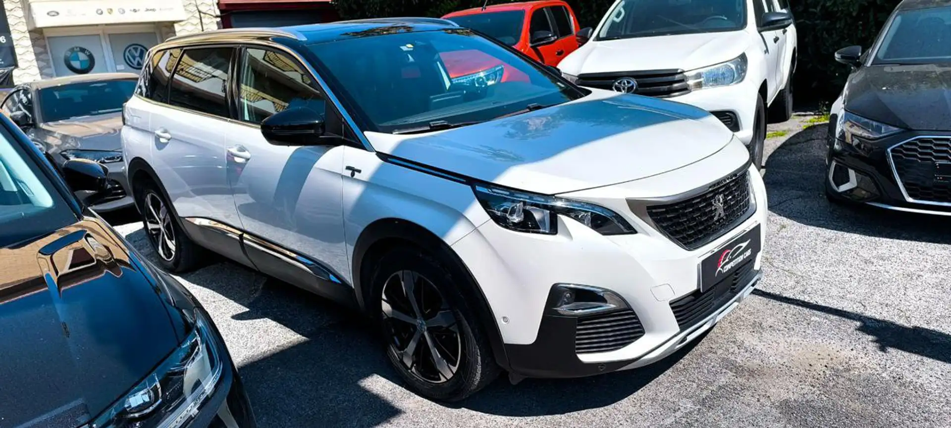 Peugeot 5008 BlueHDi 130 S&S EAT8 GT-LINE PANO VIRTUAL NAVI Bianco - 1