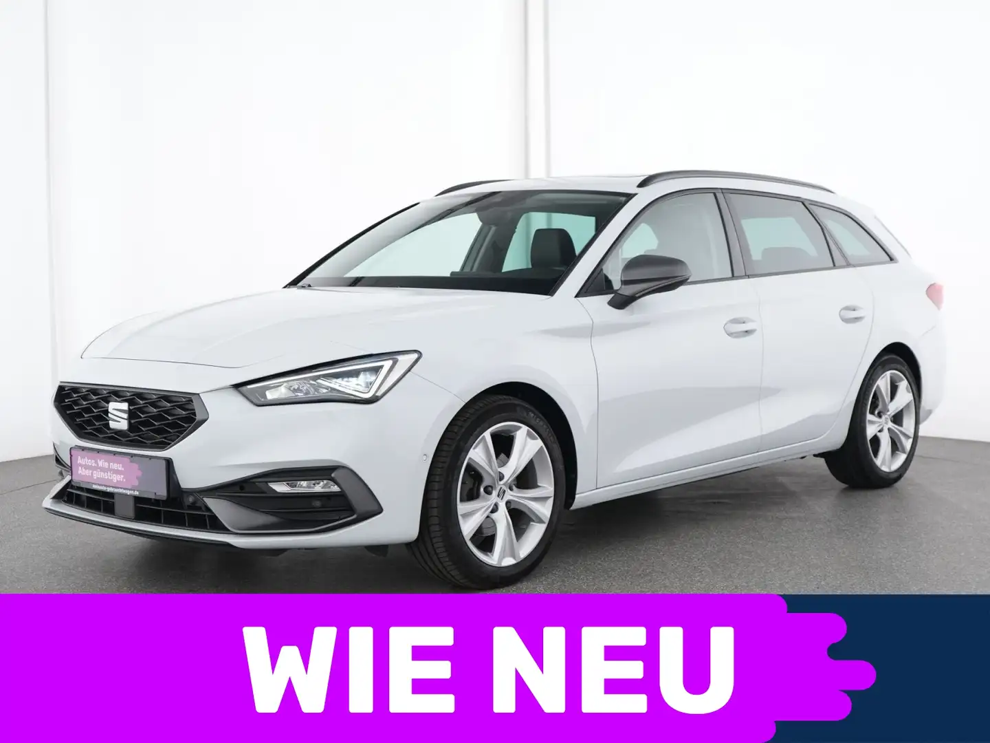 SEAT Leon FR Panorama|AHK|ACC|Winter-Paket|LED|Navi White - 1