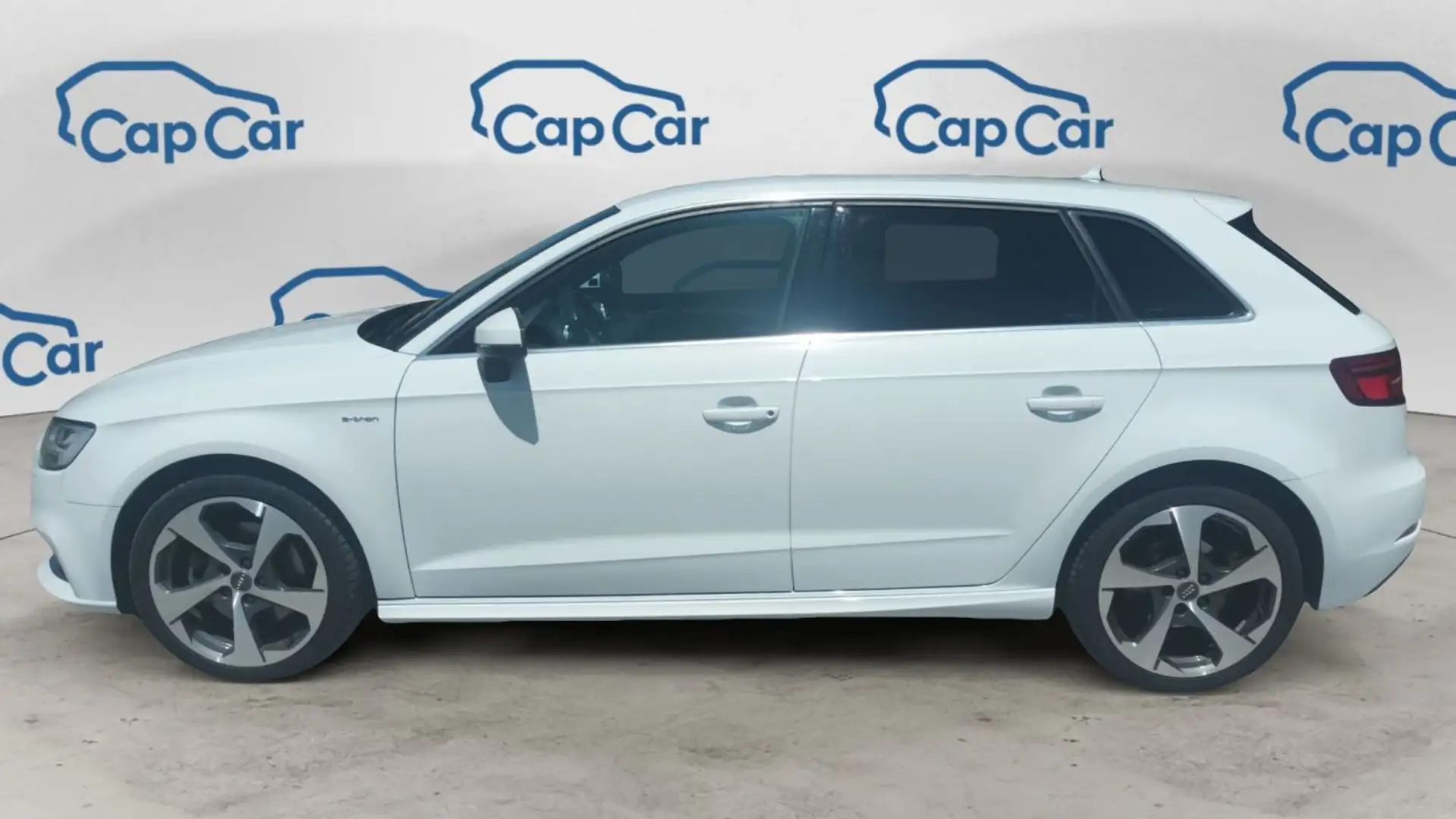 Audi A3 III e-tron 1.4 TSI 204 Hybride S-Tronic6 Ambition  Blanc - 2