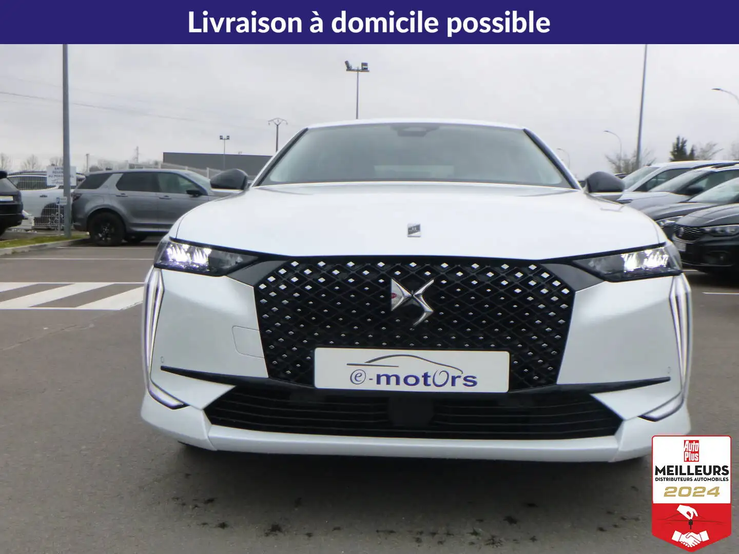 DS Automobiles DS 4 Hybride 136 e-DCT6 Pallas +Pack confort Blanc - 2