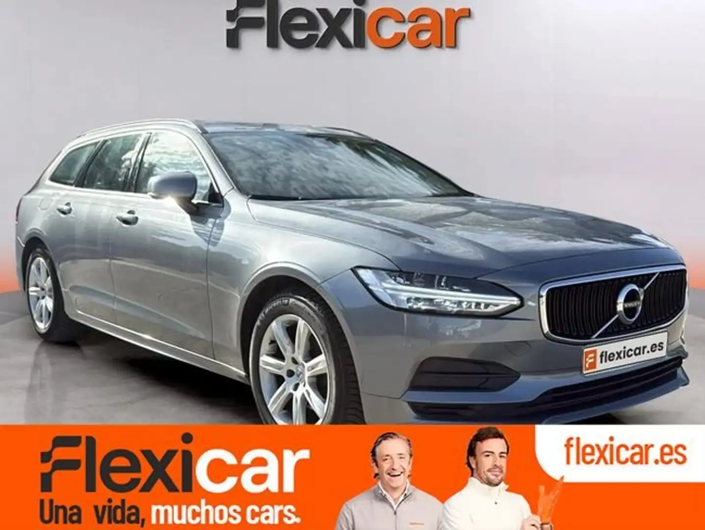 Volvo V90 D3 Momentum Aut. 150 Gris - 1