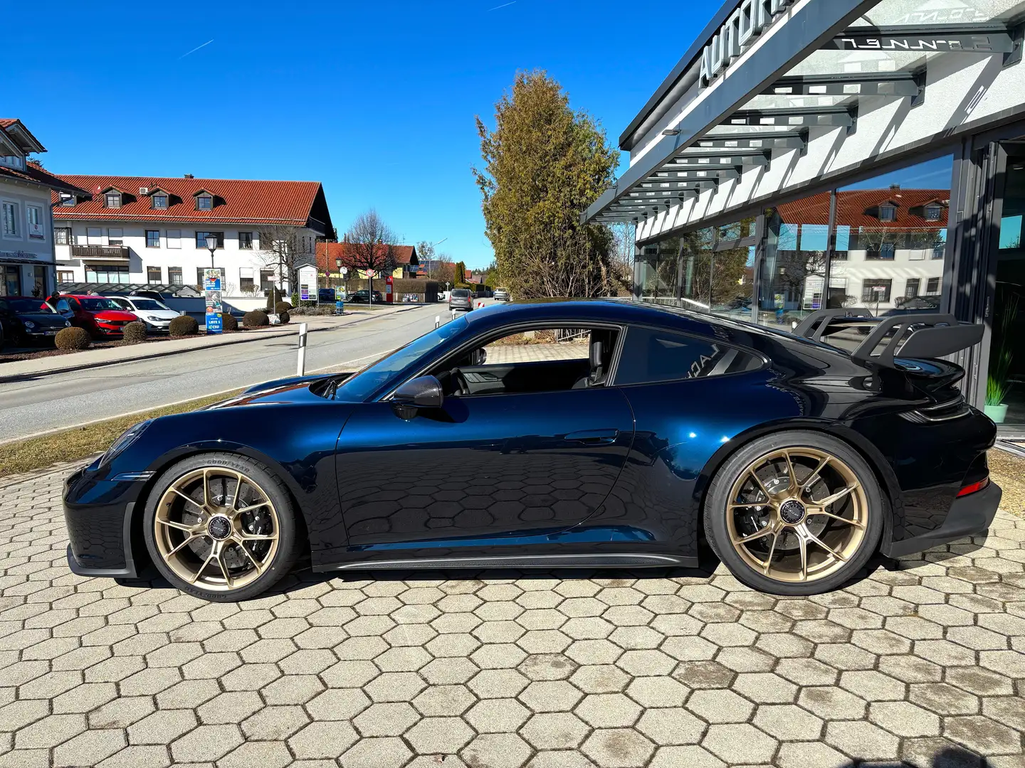 Porsche 992 GT3 CLUBSPORT PCCB CARBONDACH VOLLSCHALENSITZE Blau - 2