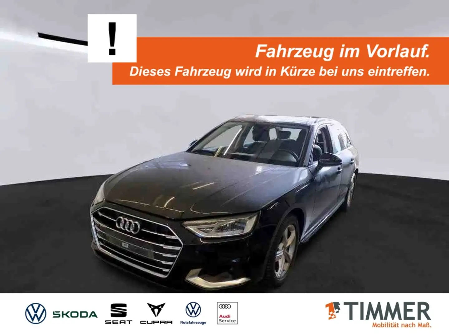 Audi A4 Avant 35 TDI S tronic ADVANCED +LED +ACC +STHZ +N Schwarz - 1