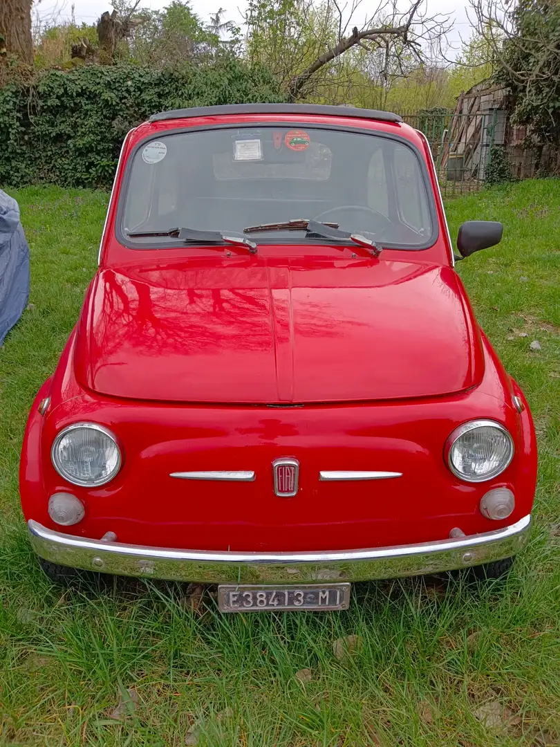 Fiat 500 F Rouge - 1