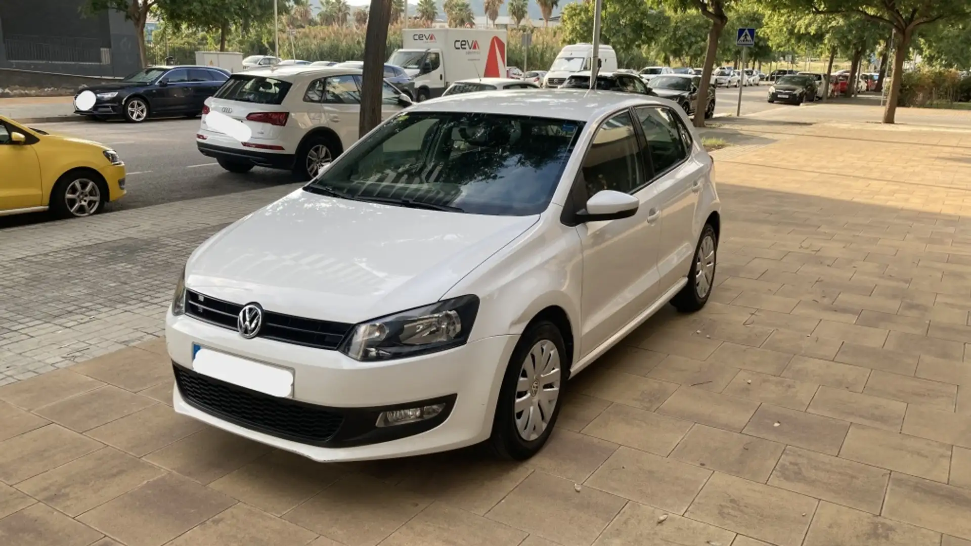 Volkswagen Polo 1.2 Advance BMT Blanc - 1