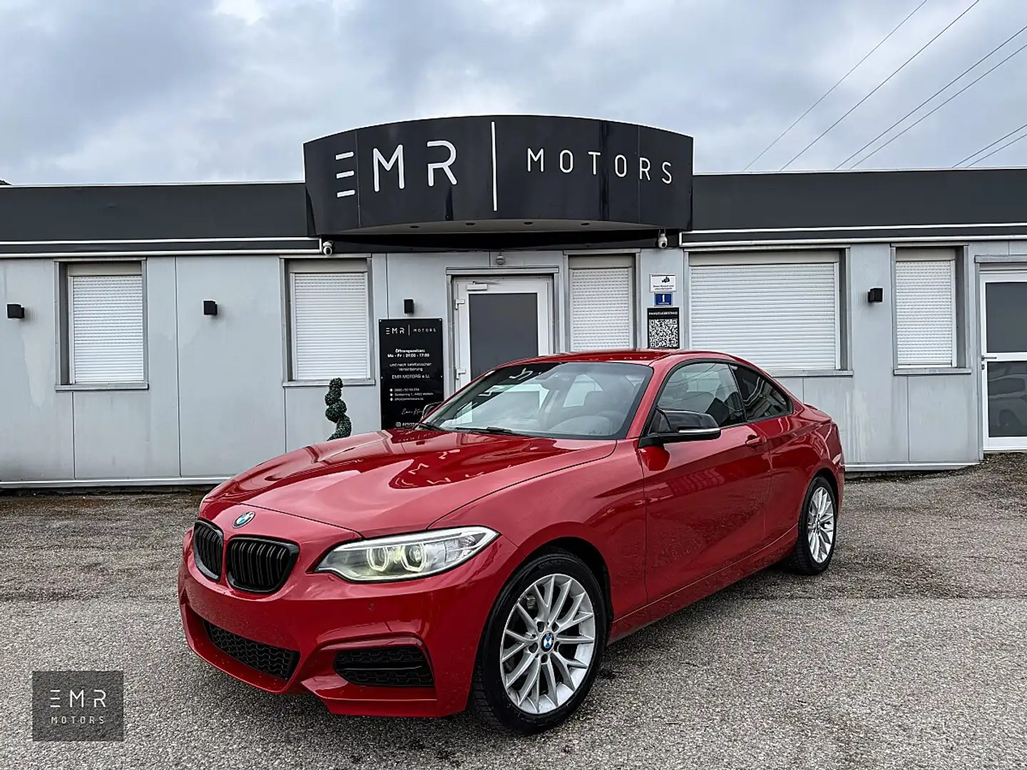BMW 218 d Coupé Aut. M-SPORTPAKET, CARPLAY, XENON, SITZ... Rot - 1