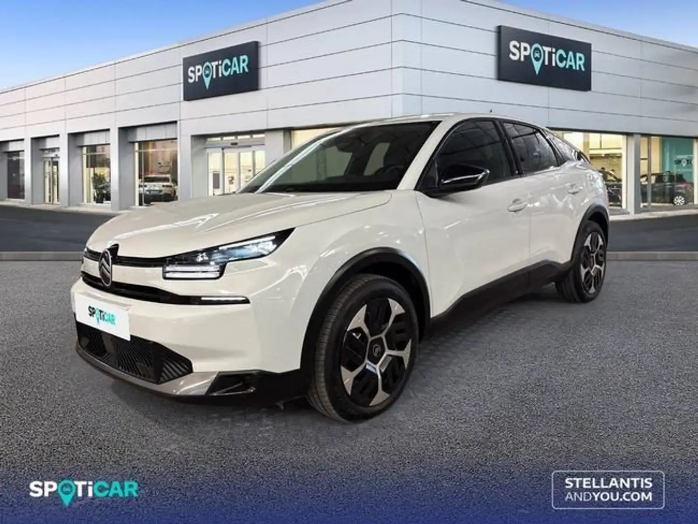 Citroen C4 Hybrid 136 e-DCS6 Plus Blanco - 1