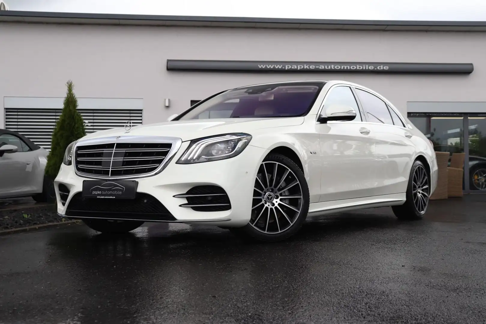 Mercedes-Benz S 600 L V12 Sport-Paket AMG +NACHT+SKY+ENTERTAIN+ Weiß - 2