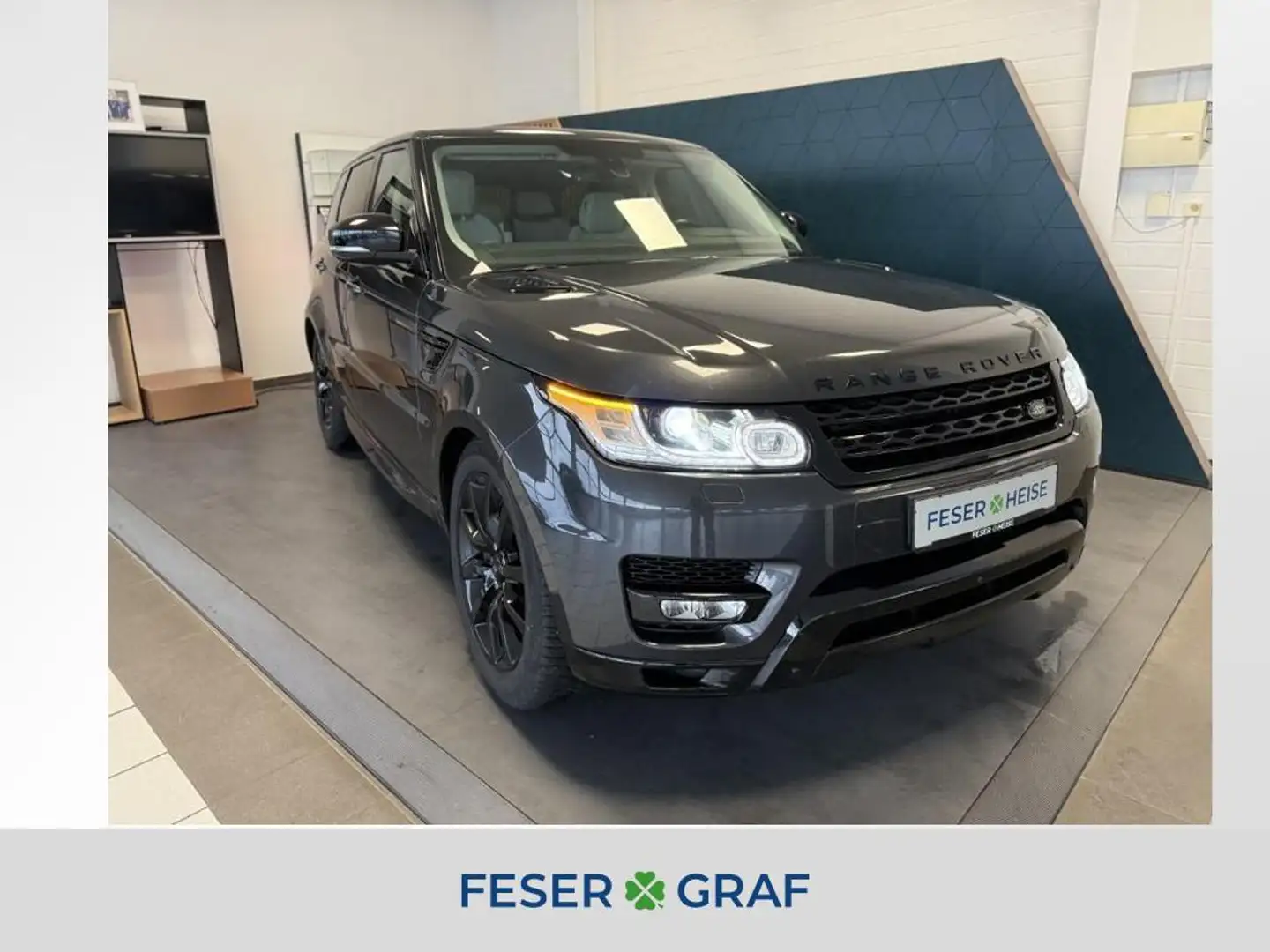 Land Rover Range Rover Sport SDV6 HSE ACC*Leder*Bi-Xenon*Kamara*Pano*Keyless Grau - 1