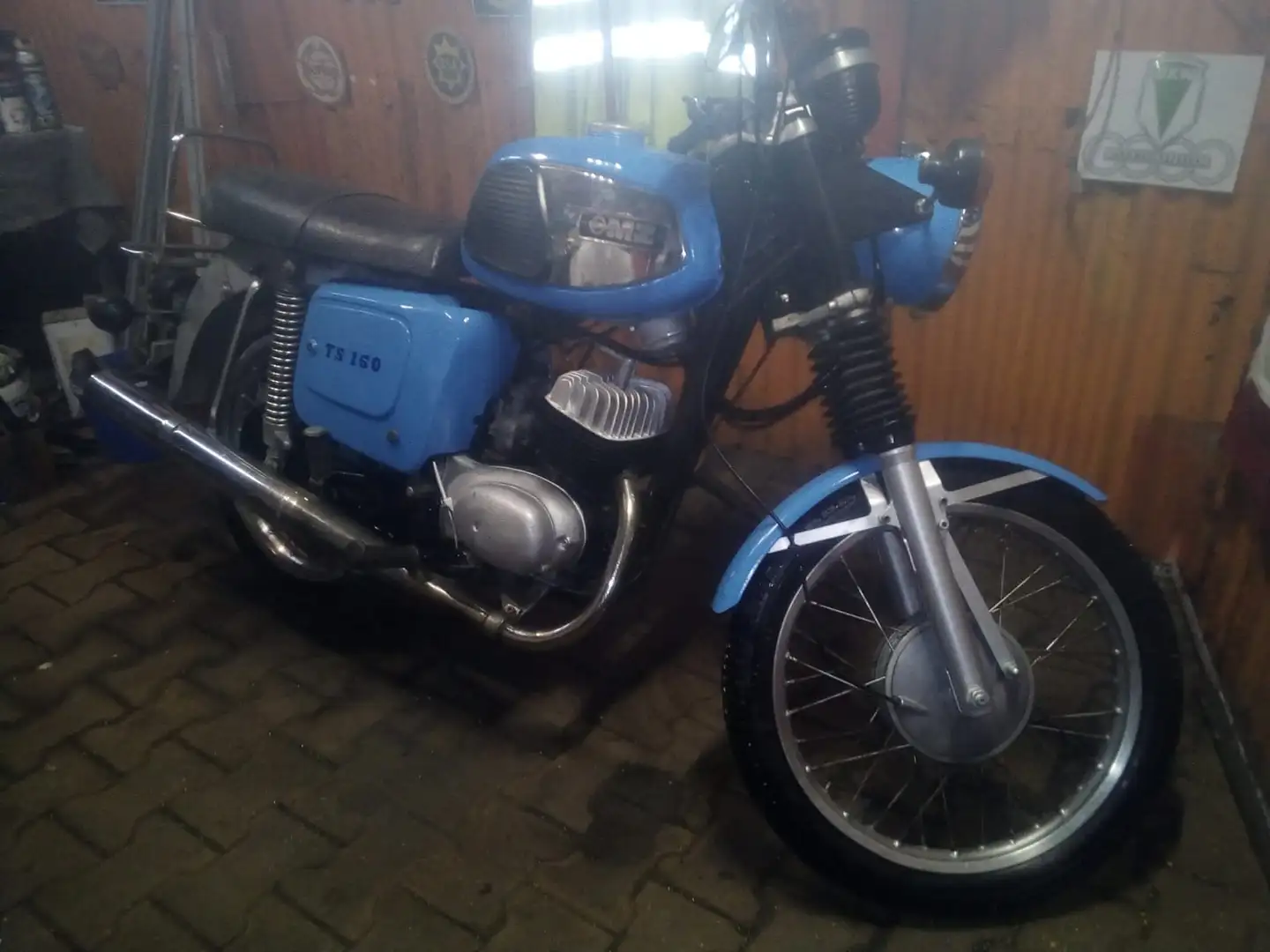 MZ TS 150 de Lüxe Azul - 2