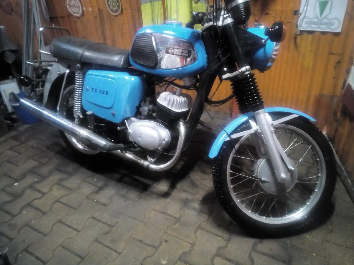 MZ TS 150 de Lüxe Azul - 1