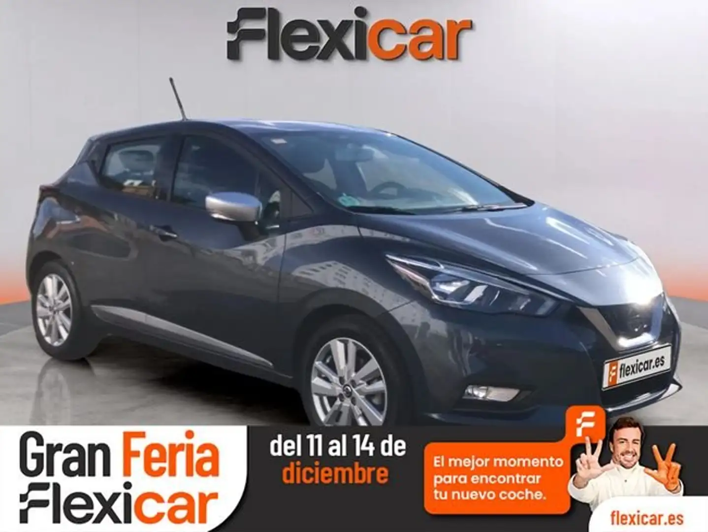 Nissan Micra 1.0 G Acenta 70 Gris - 1