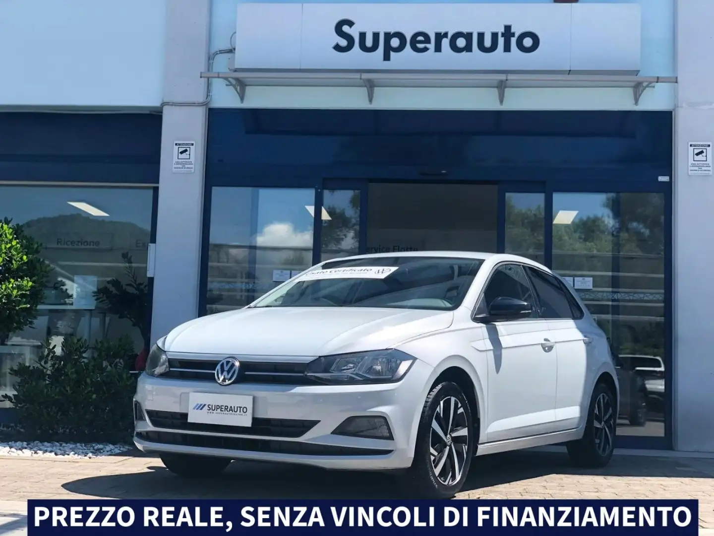 Volkswagen Polo 1.0 MPI 75 CV 5p. *VERSIONE BEATS* OK NEOPATENTATI Bianco - 1