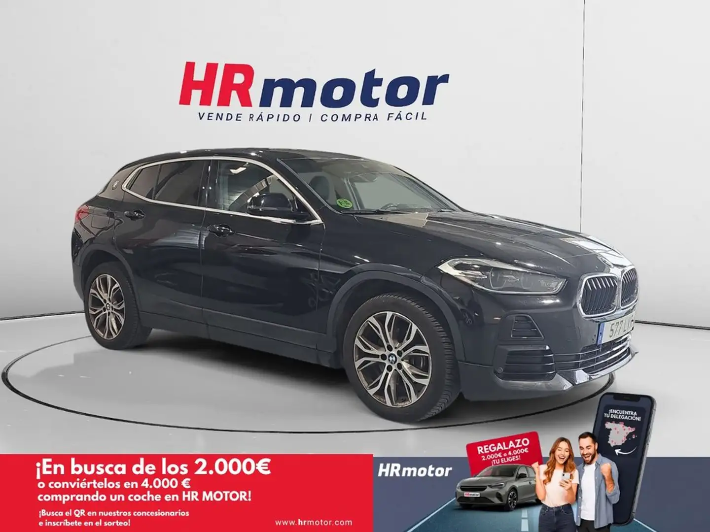 BMW X2 sDrive 18i Zwart - 1