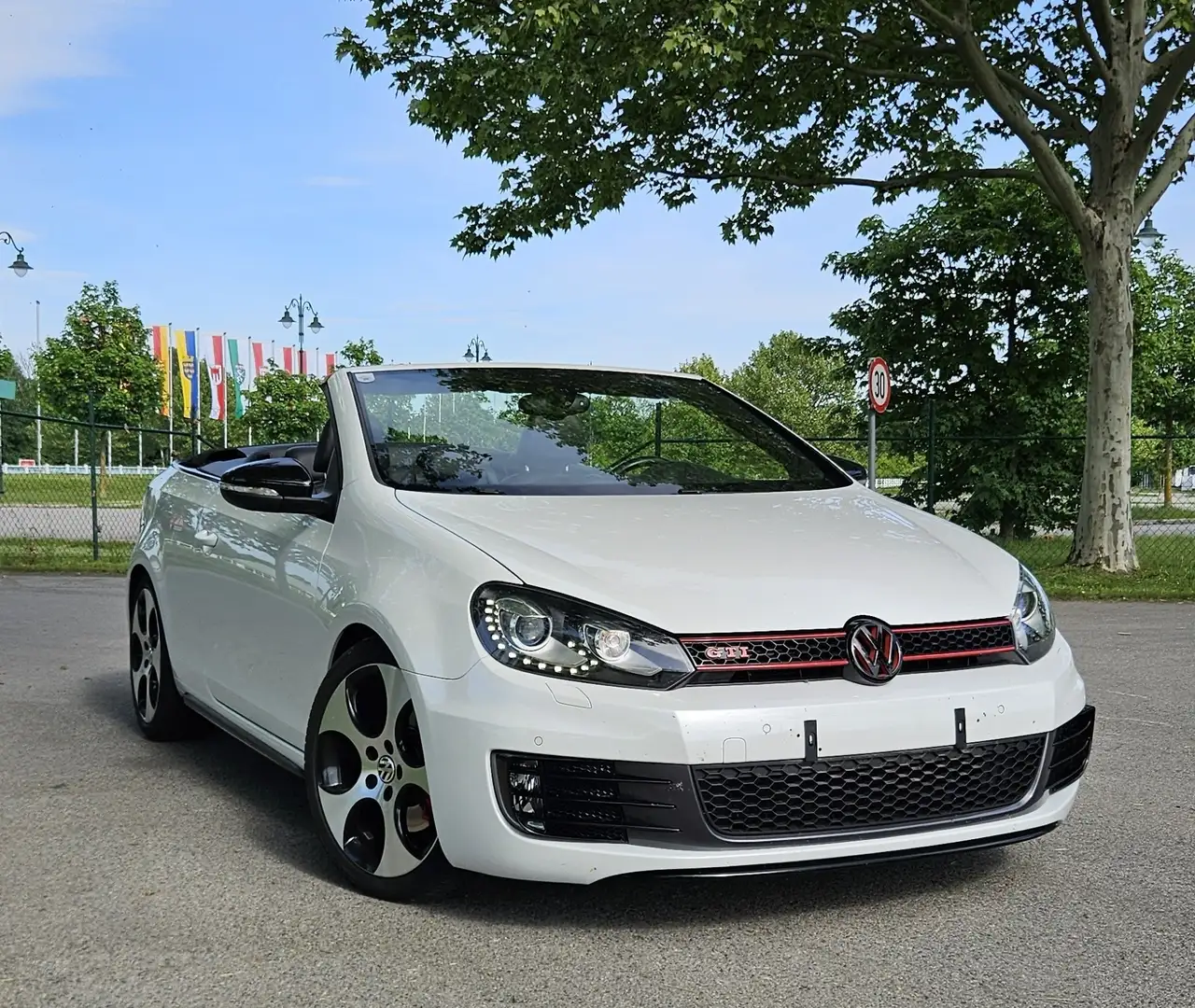 Volkswagen Golf Cabriolet GTI Cabrio 2,0 DSG Blanco - 1
