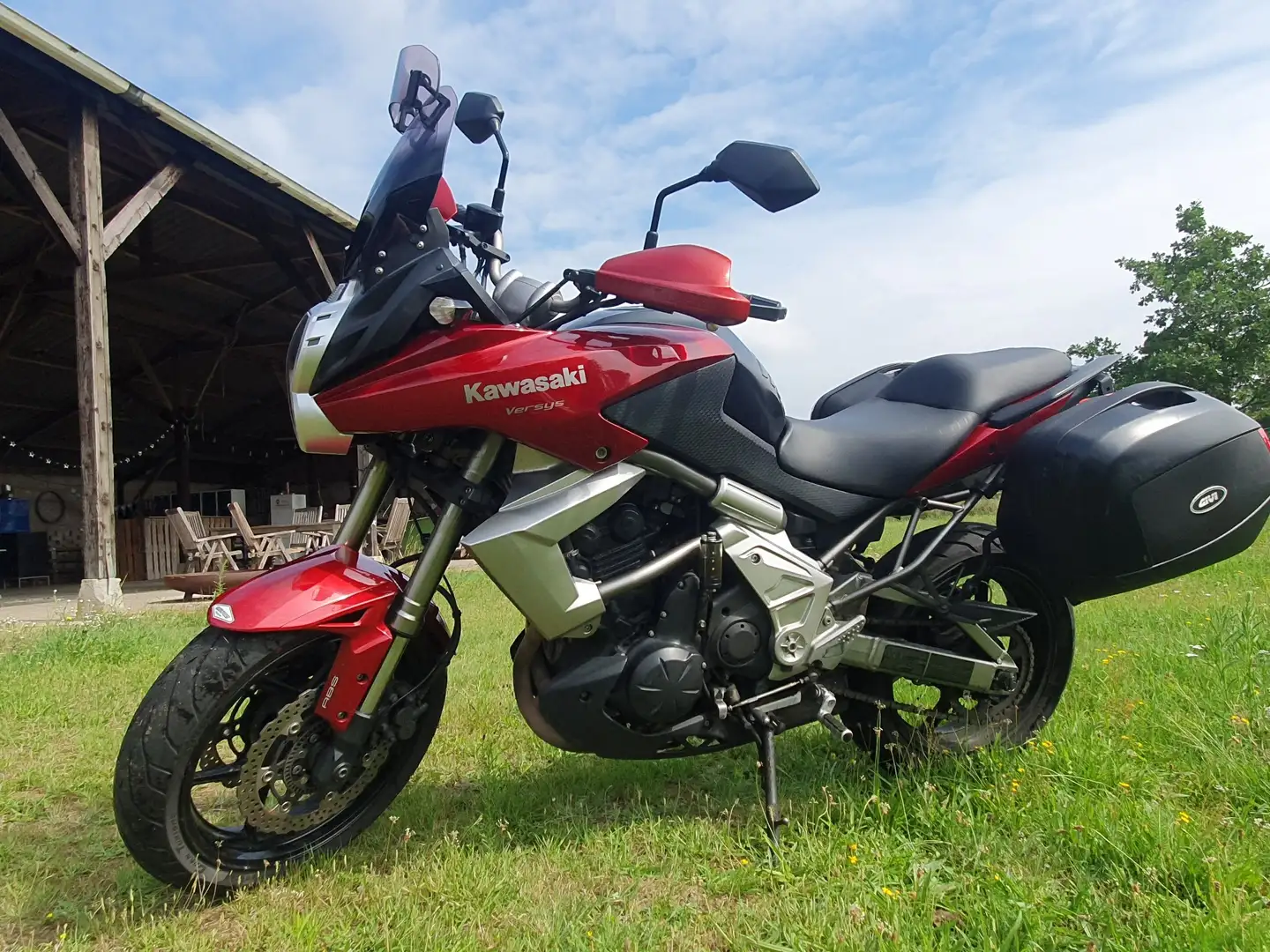 Kawasaki Versys 650 KLE Rood - 1
