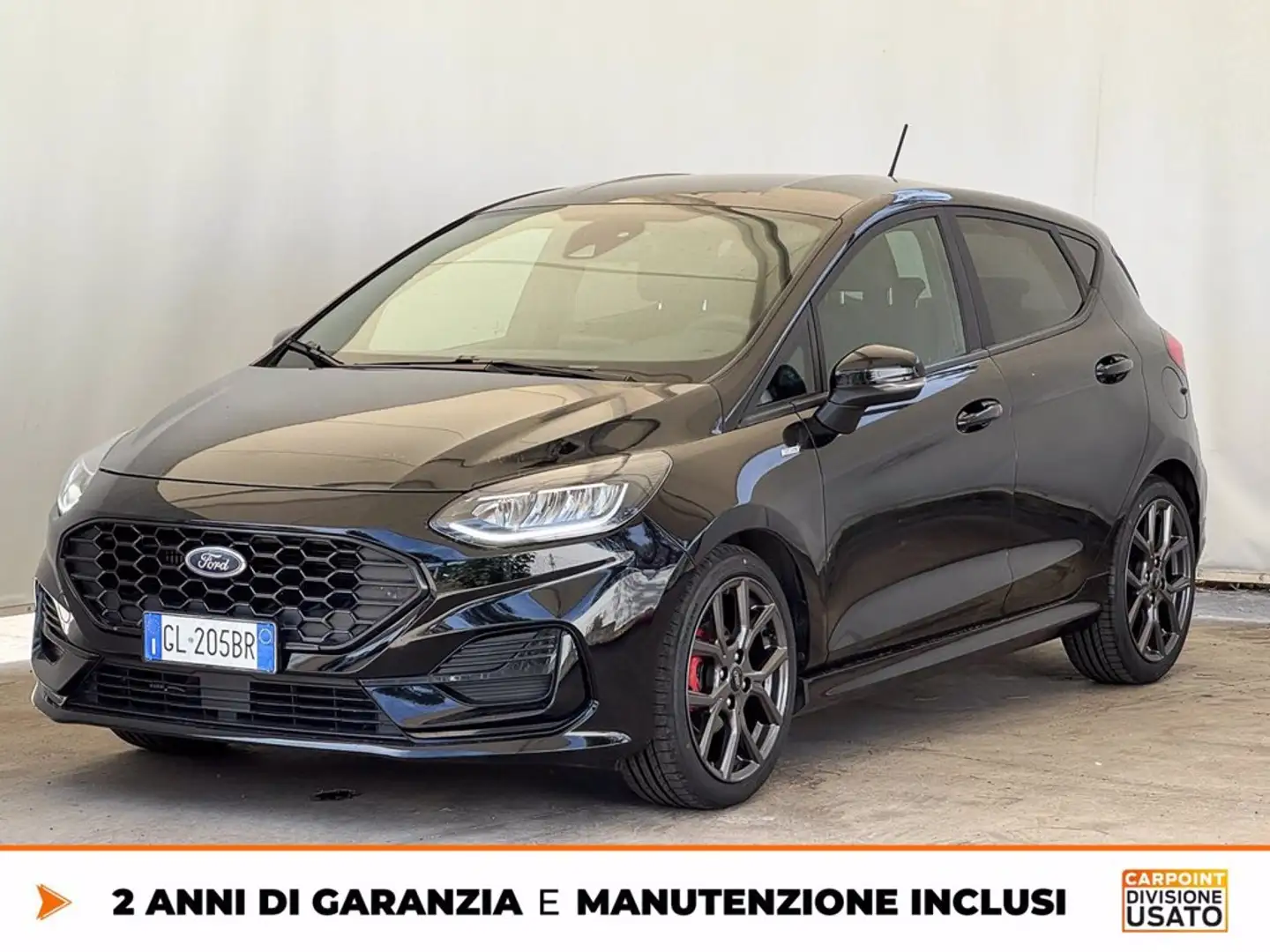 Ford Fiesta 5p 1.0 ecoboost h st-line 125cv Nero - 1