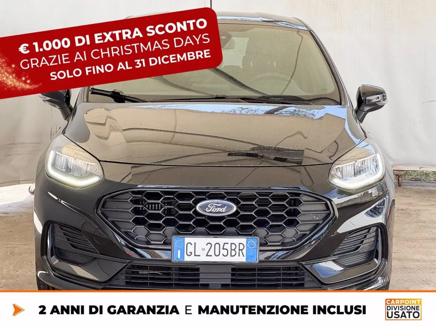 Ford Fiesta 5p 1.0 ecoboost h st-line 125cv Negru - 2