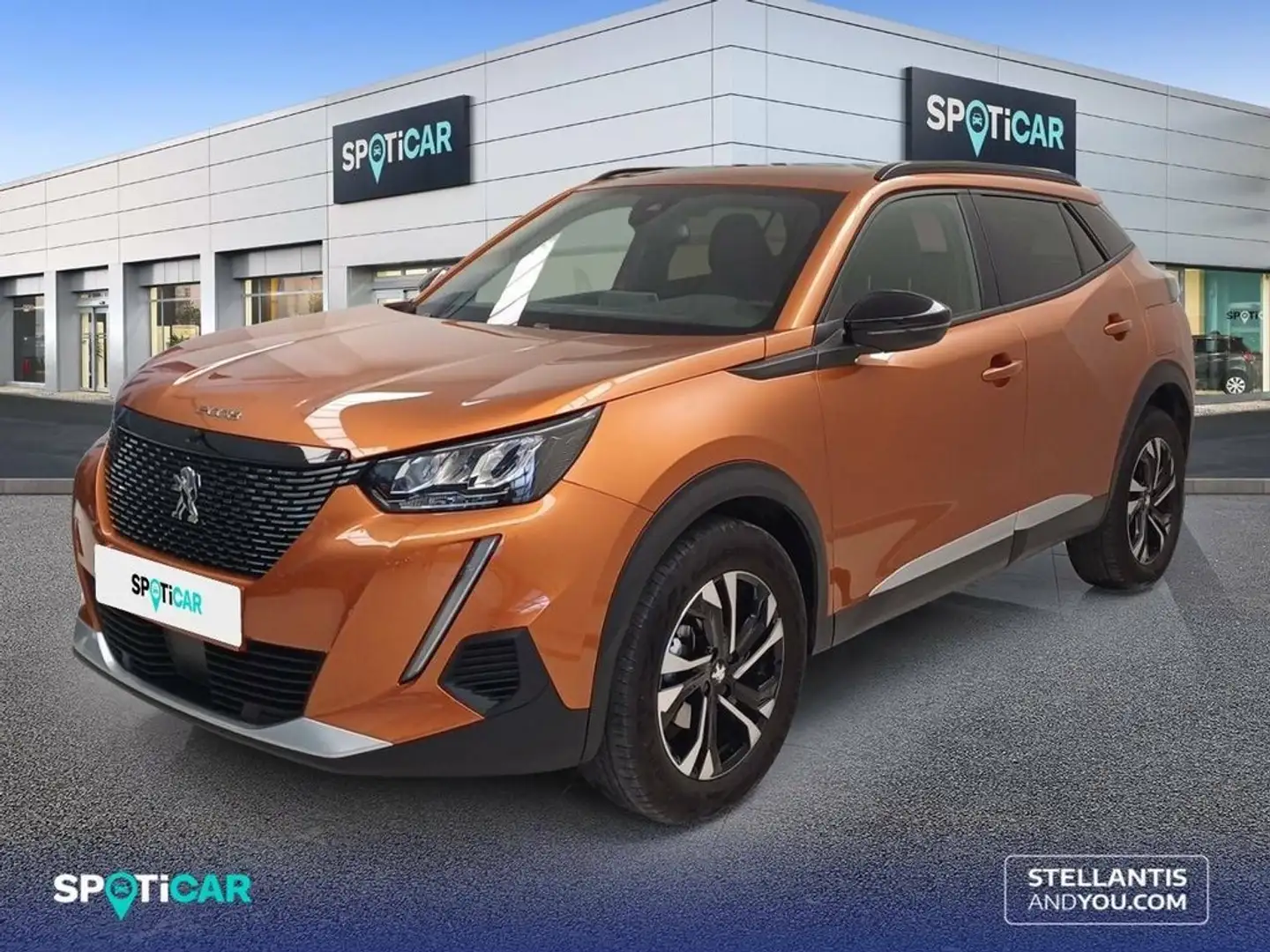 Peugeot 2008 1.2 PureTech S&S Allure EAT8 130 Orange - 1