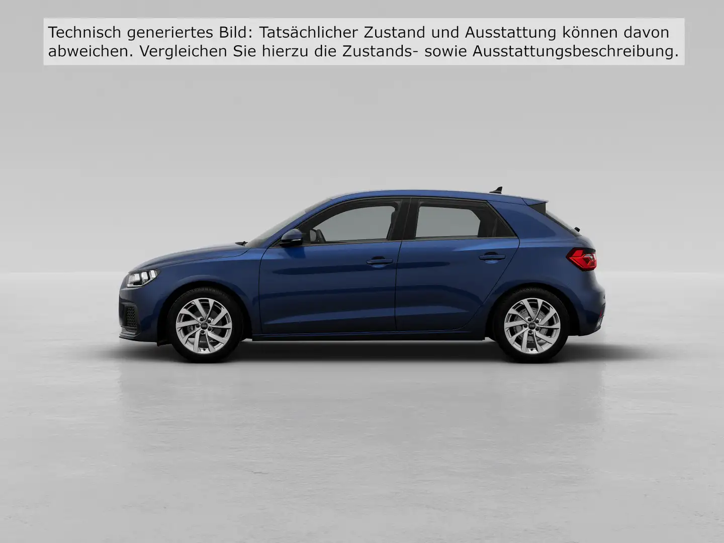Audi A1 Advanced 25 TFSI S tronic Vr.C.Pit, Blau - 2