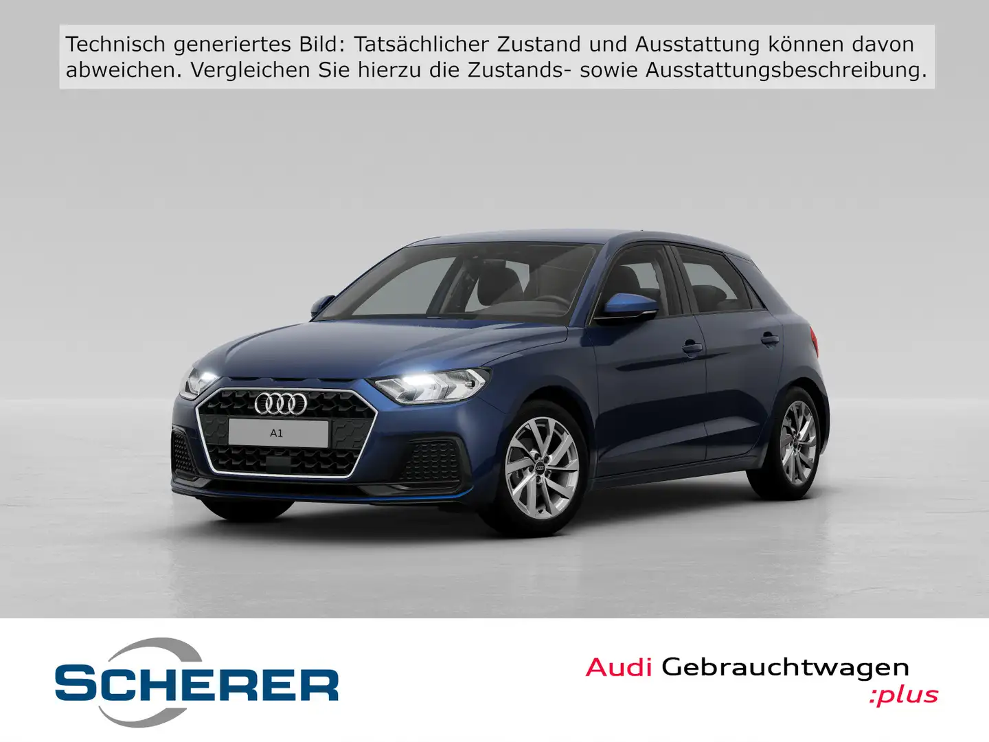 Audi A1 Advanced 25 TFSI S tronic Vr.C.Pit, Blau - 1