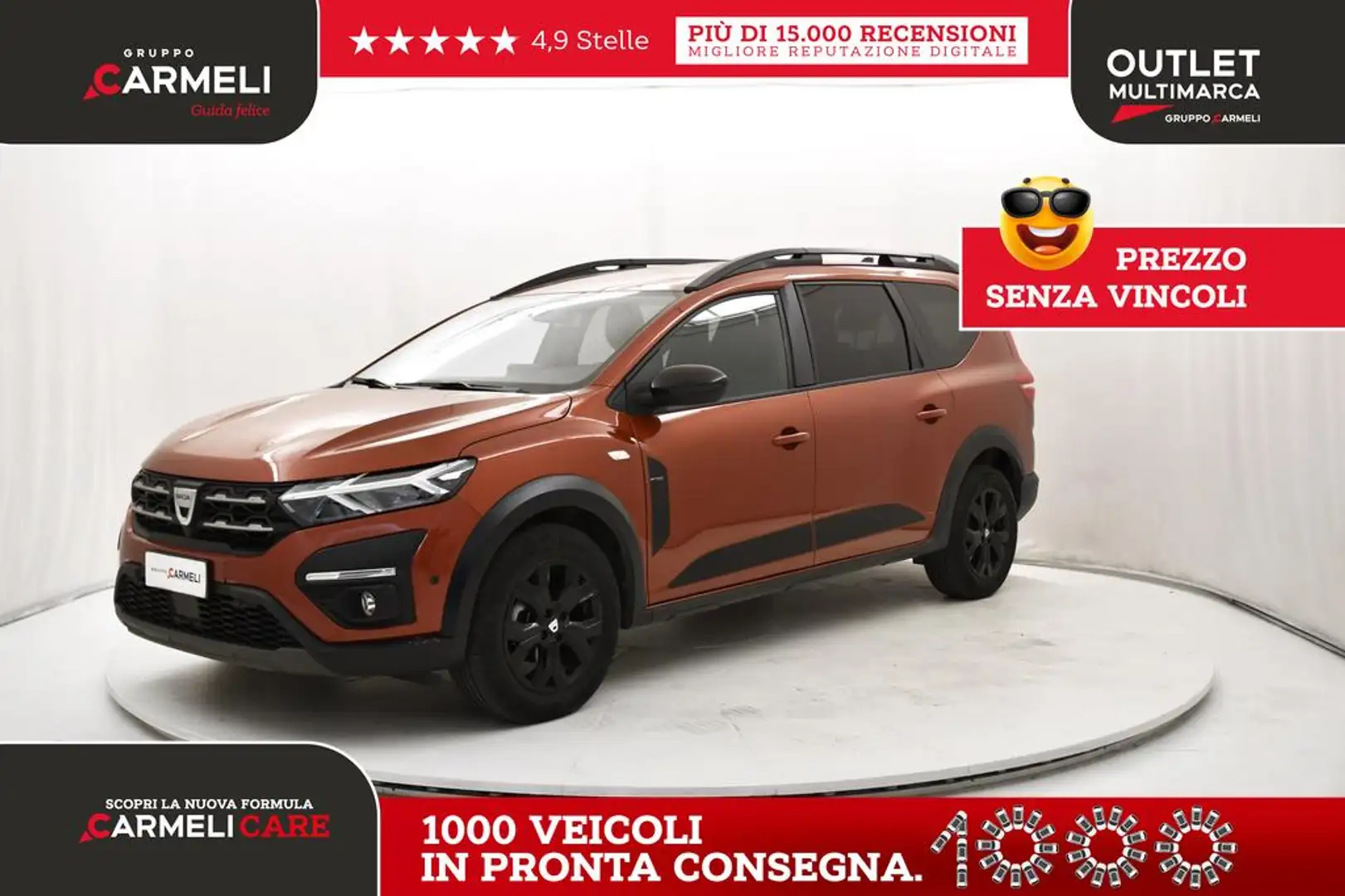 Dacia Jogger 1.0 tce Extreme UP Gpl 100cv Arancione - 1