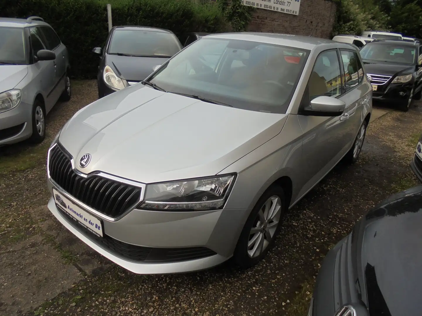 Skoda Fabia 1.0 MPI Cool Plus Klima,Start/Stop,1-Hand!!! Silber - 2