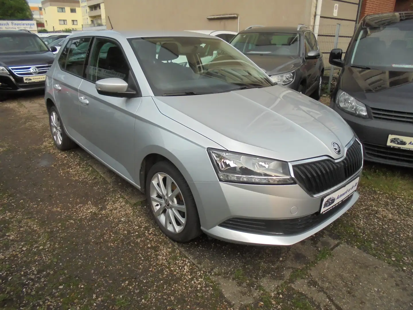 Skoda Fabia 1.0 MPI Cool Plus Klima,Start/Stop,1-Hand!!! Silber - 1